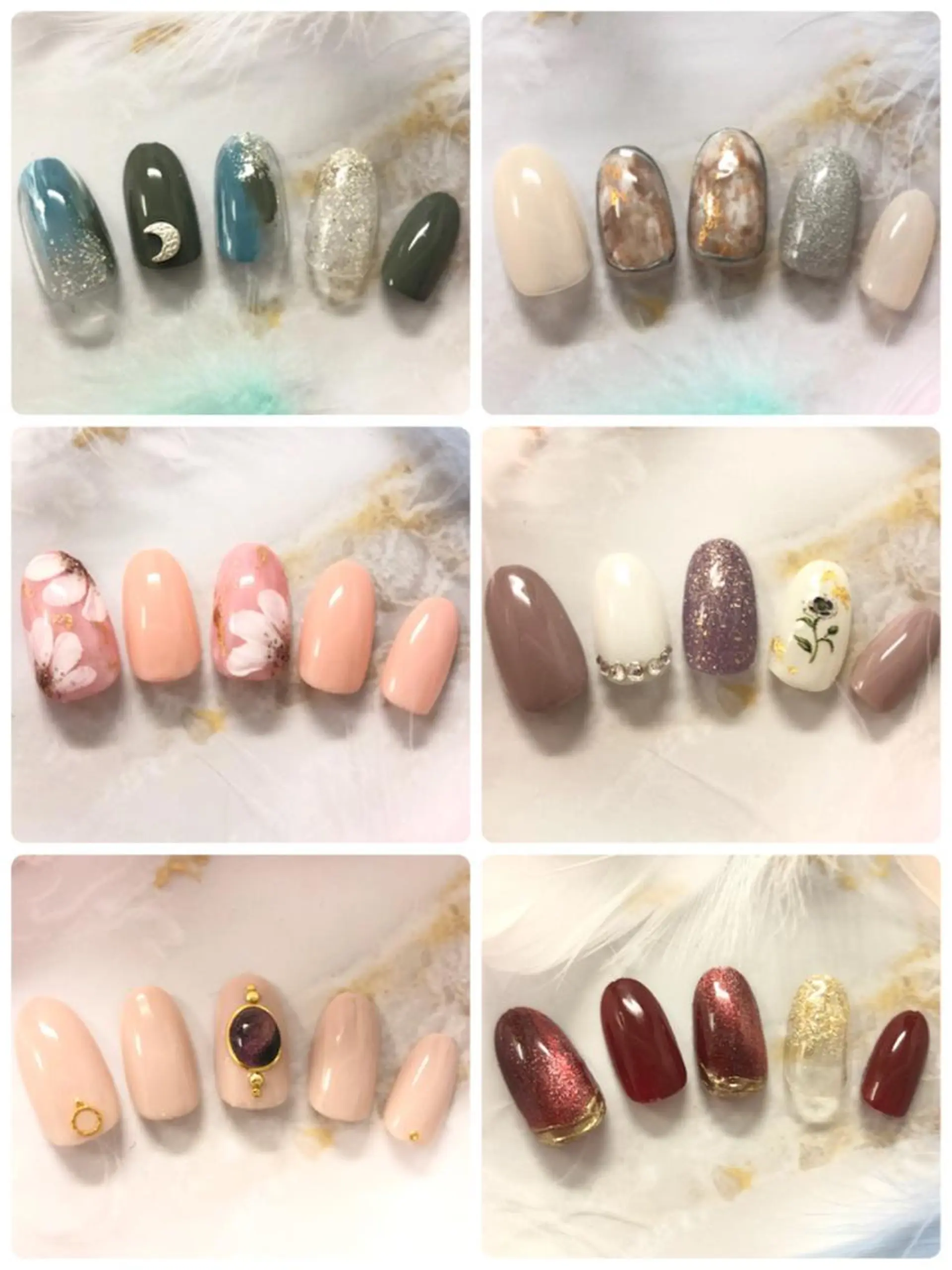 カラー ネイル ネイルチップ KIREIE NAILSのネイルデザイン