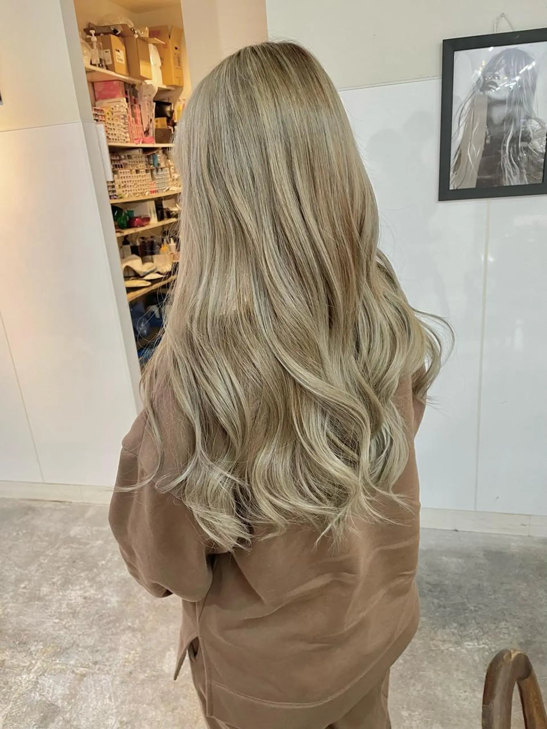 ロング カラー 外国人風カラー AMRITA所属・men'sｶｯﾄ ﾊﾟｰﾏ🫧ｼｵﾝのヘアスタイル