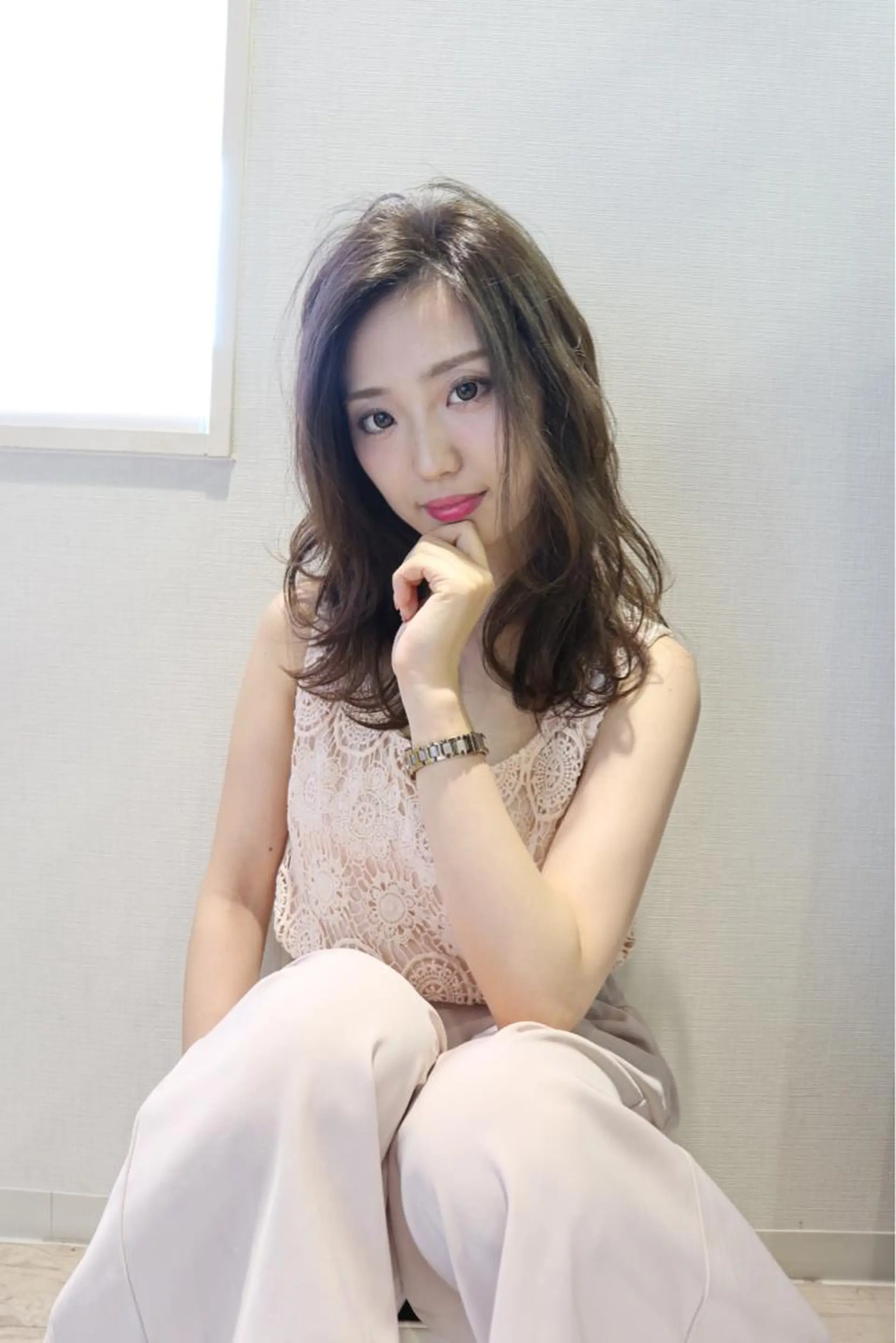 セミロング ヴェジールヘアデザイン所属・岩間 祐佳のヘアスタイル