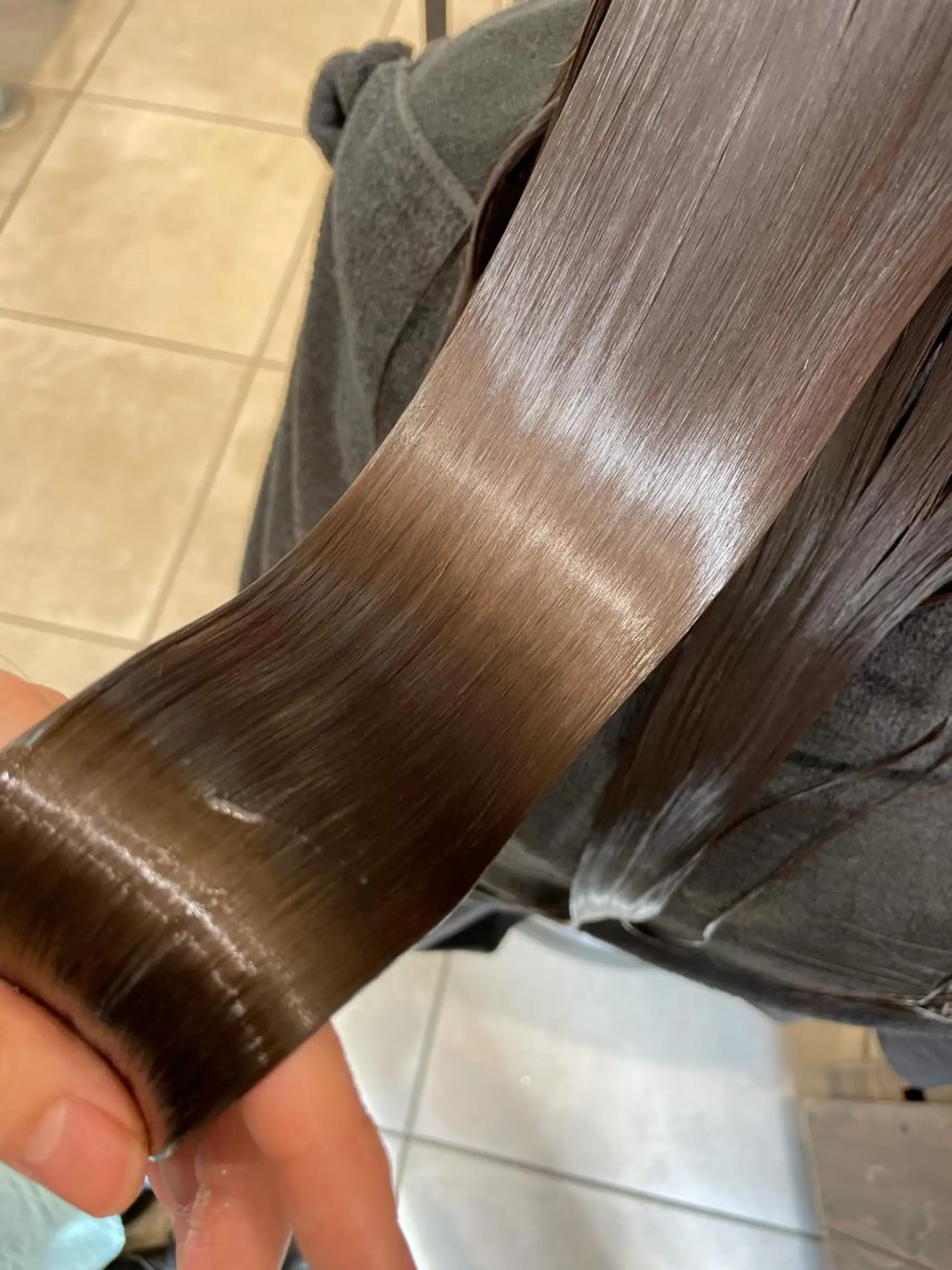 ロング トリートメント カット ヘアカラー トリートメント 🦖鶴岡香純🦖 産休中のヘアスタイル