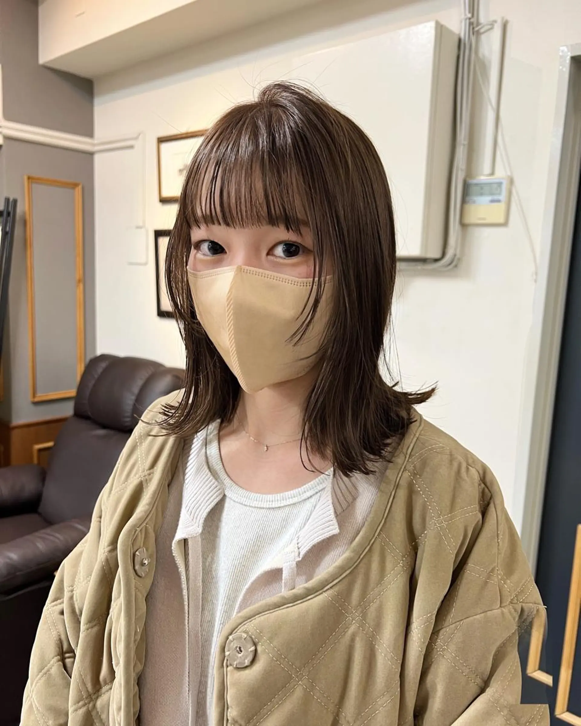 ミディアム カラー 透明感カラー まろやか透明感カラー ♡MANAのヘアスタイル