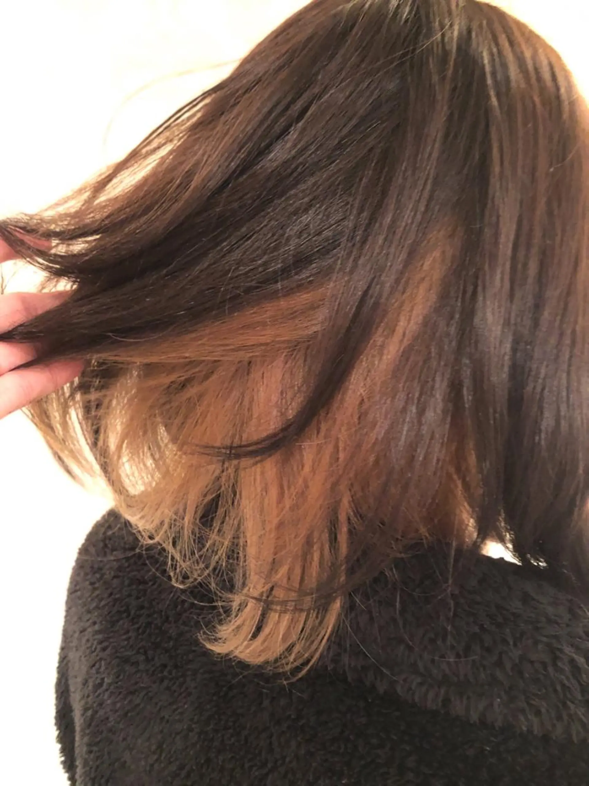 ミディアム カラー インナーカラー カット ヘアカラー トリートメント 韓国風カット/ 髪質改善 黒崎のヘアスタイル