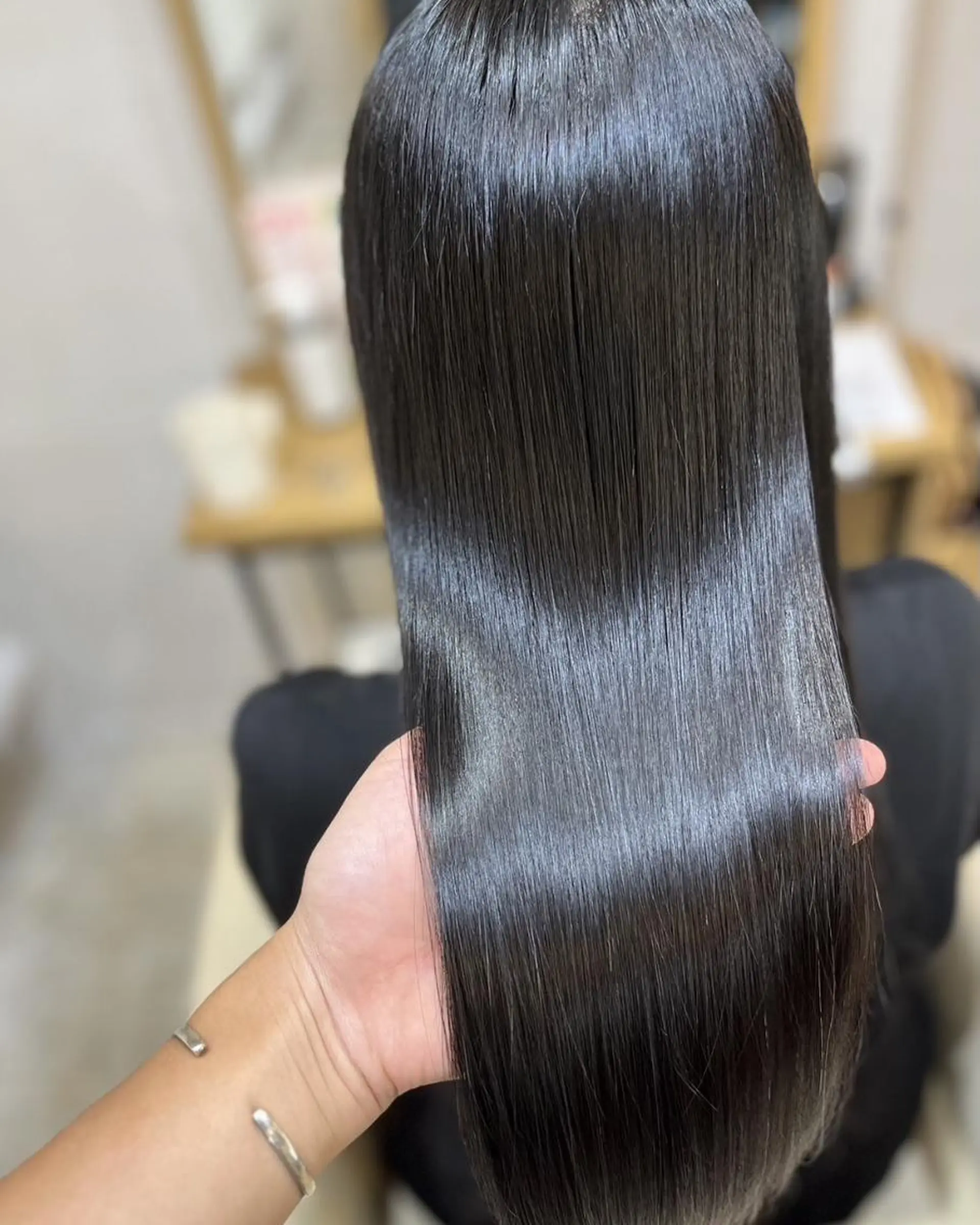 ロング 髪質改善 縮毛矯正 トリートメント Stellar 髪質改善ステラのヘアスタイル