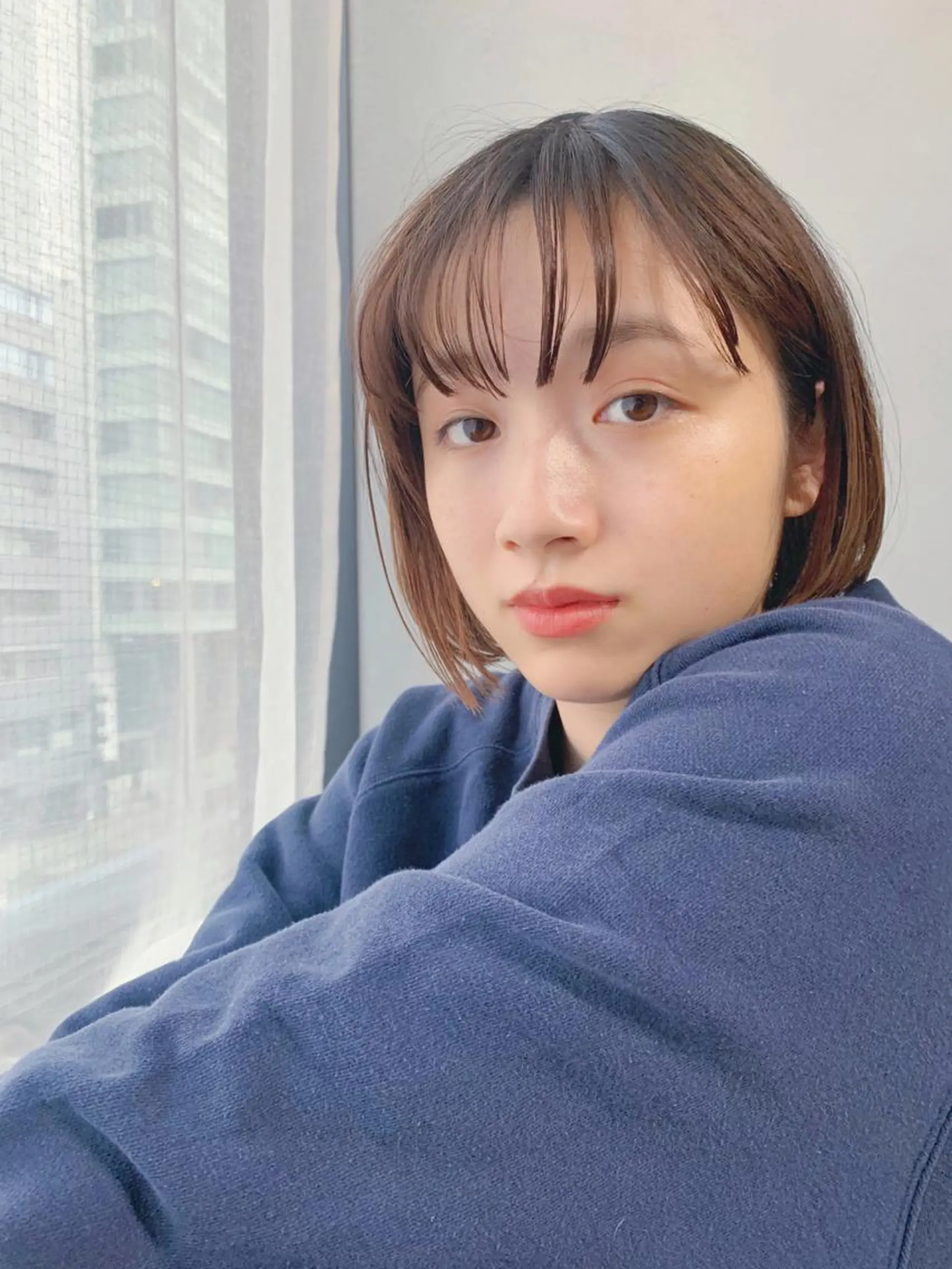 ショート カラー ボブパーマコテ巻き風 パーマNo1深江秀平のヘアスタイル