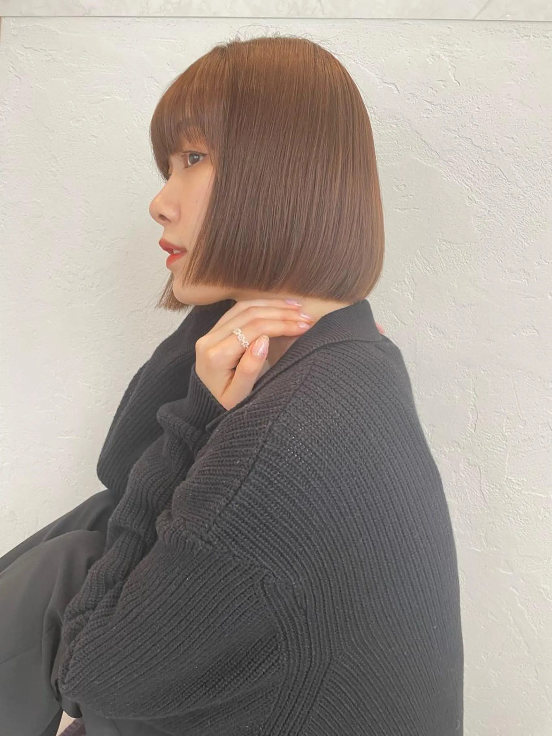 ショート カラー ブリーチ ダブルカラー ブリーチなしカラー タッセルカット 縮毛矯正 トリートメント レイヤーカット🎀 kanaのヘアスタイル