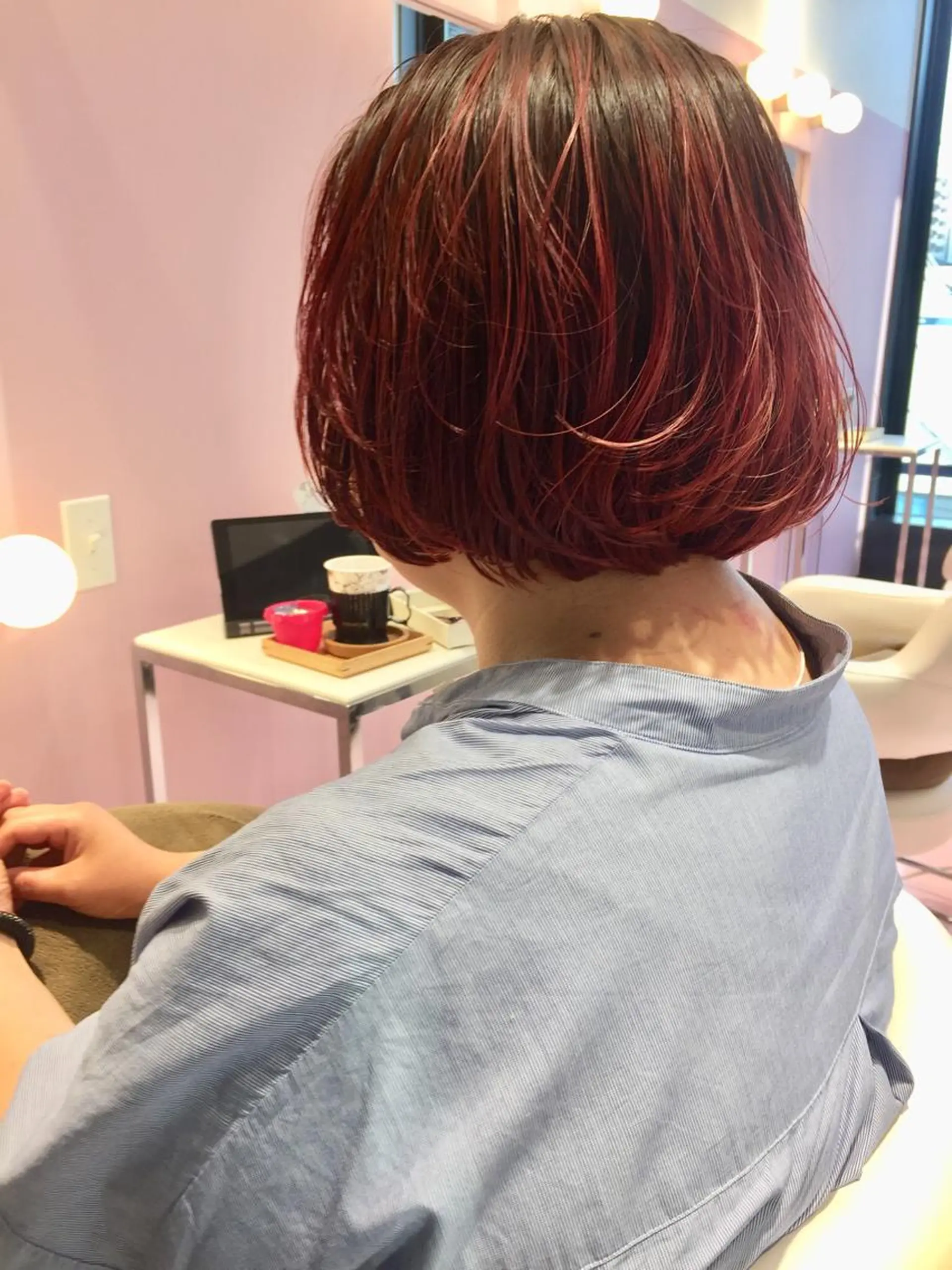 ショート カット トリートメント 所渉/韓国レイヤー /ウルフカットのヘアスタイル