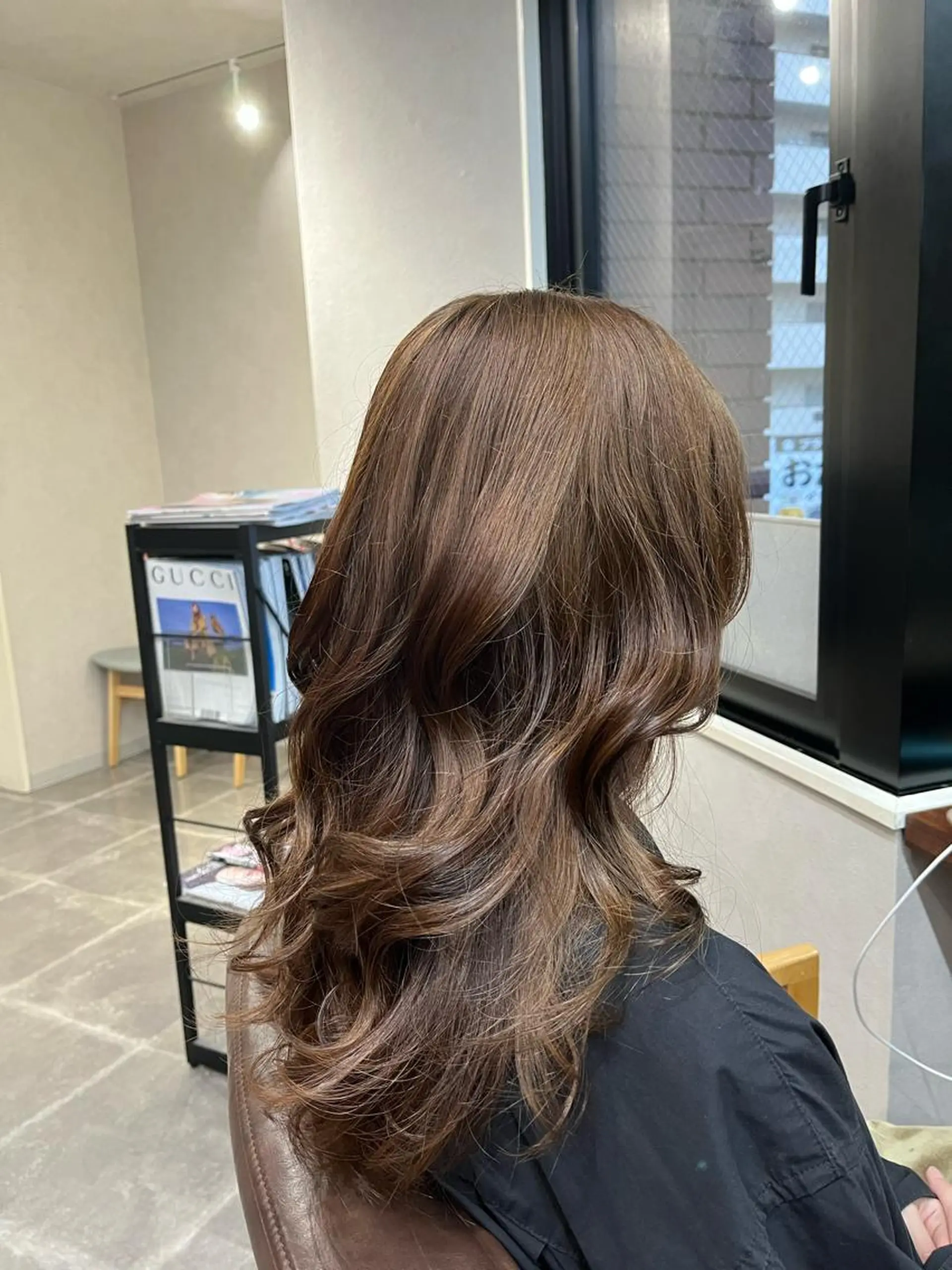 ロング カラー 長内  大明のヘアスタイル