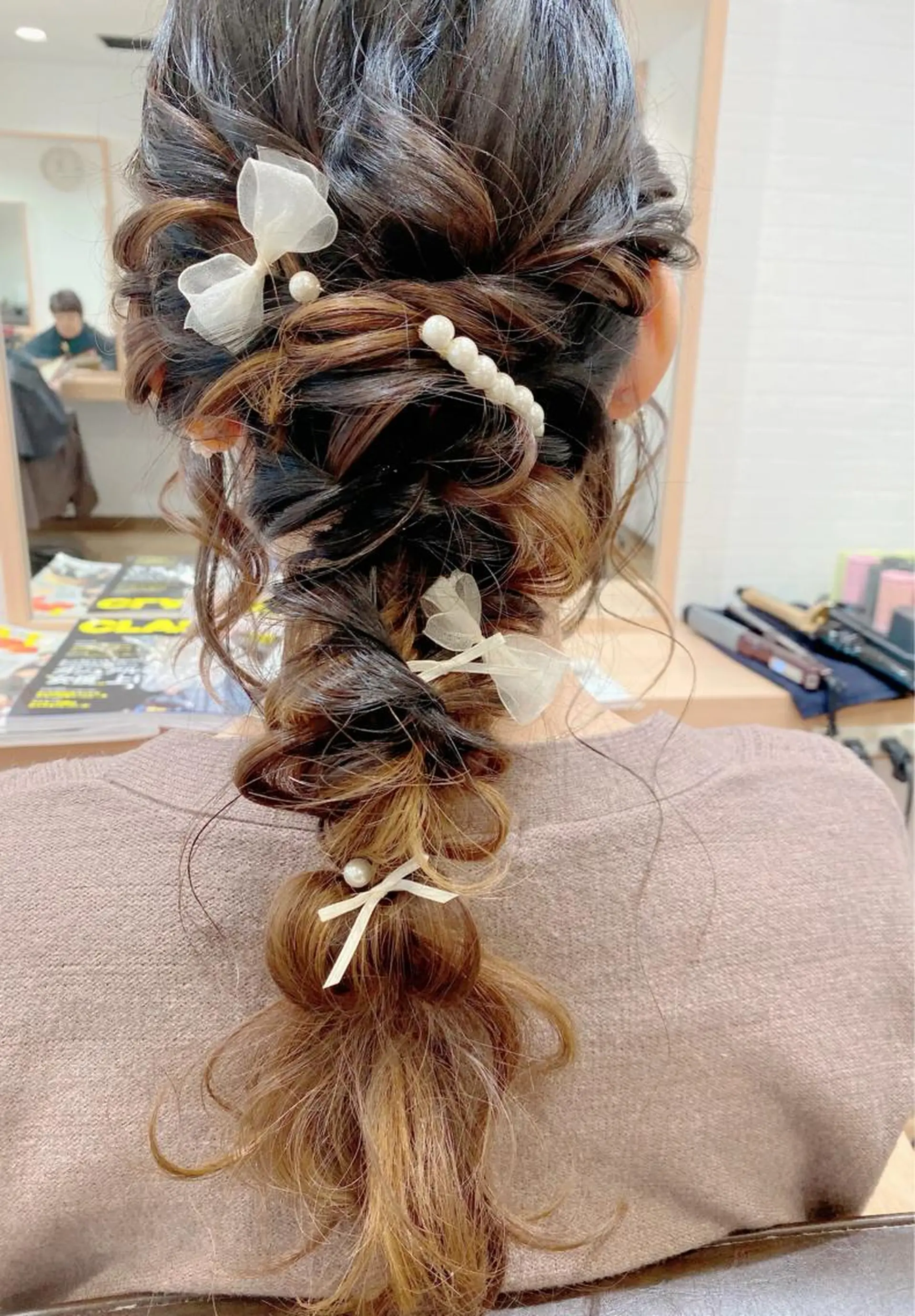 ヘアアレンジ ヘアセット GRANLUSSO 〜グランルッソ駅前店所属・木口 嘉美のヘアスタイル