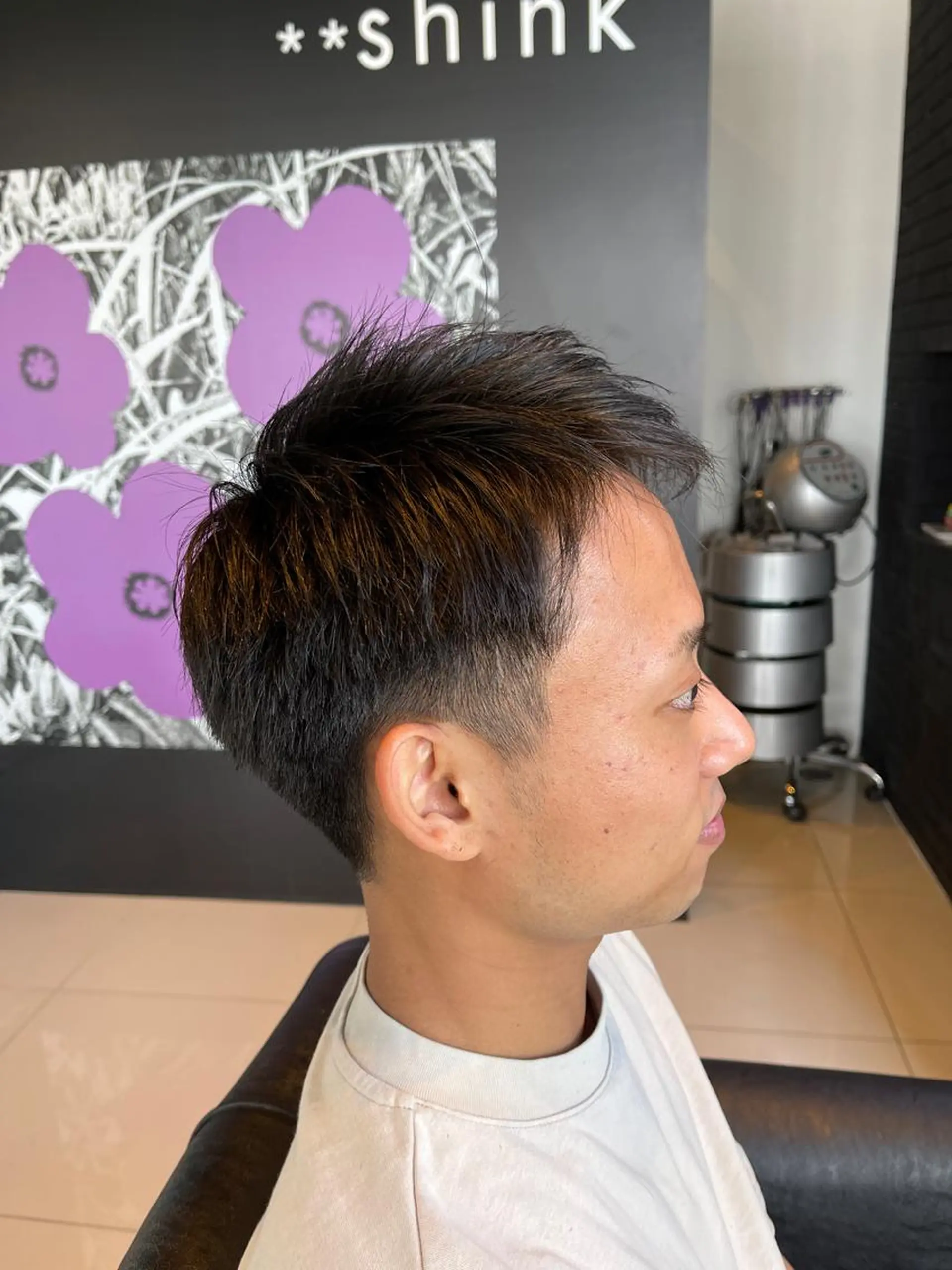 メンズ カット 三好 達也のヘアスタイル