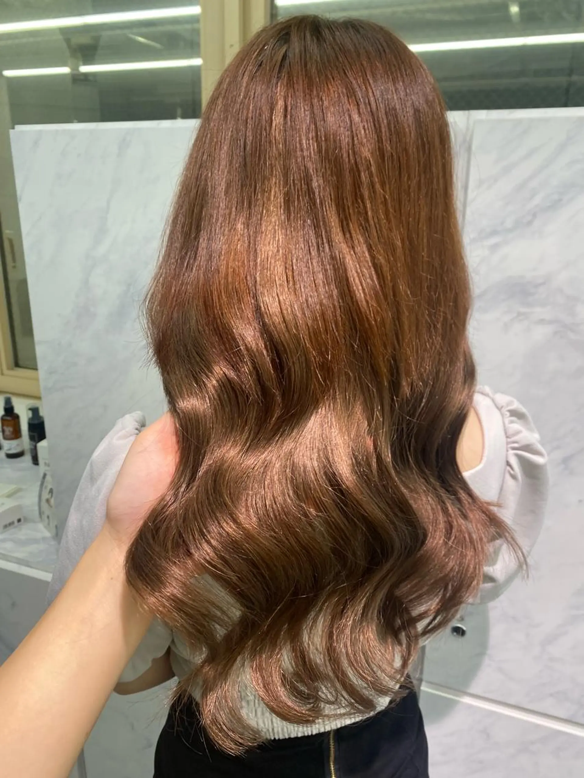 ロング ヘアアレンジ プルエクステ/カラー ⭐️KIR̋Aのヘアスタイル