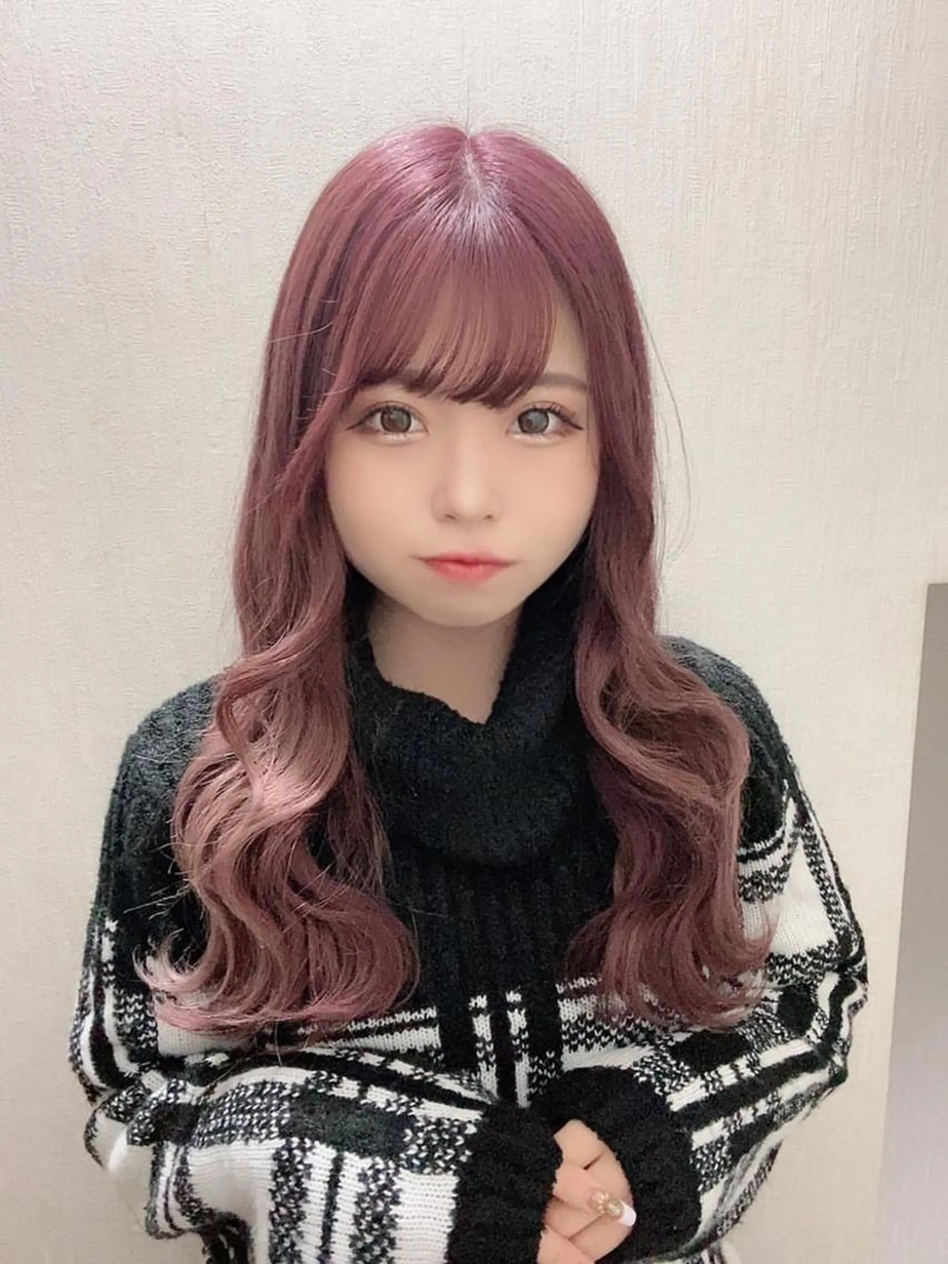 セミロング 韓国/トレンド レイヤー【101】のヘアスタイル