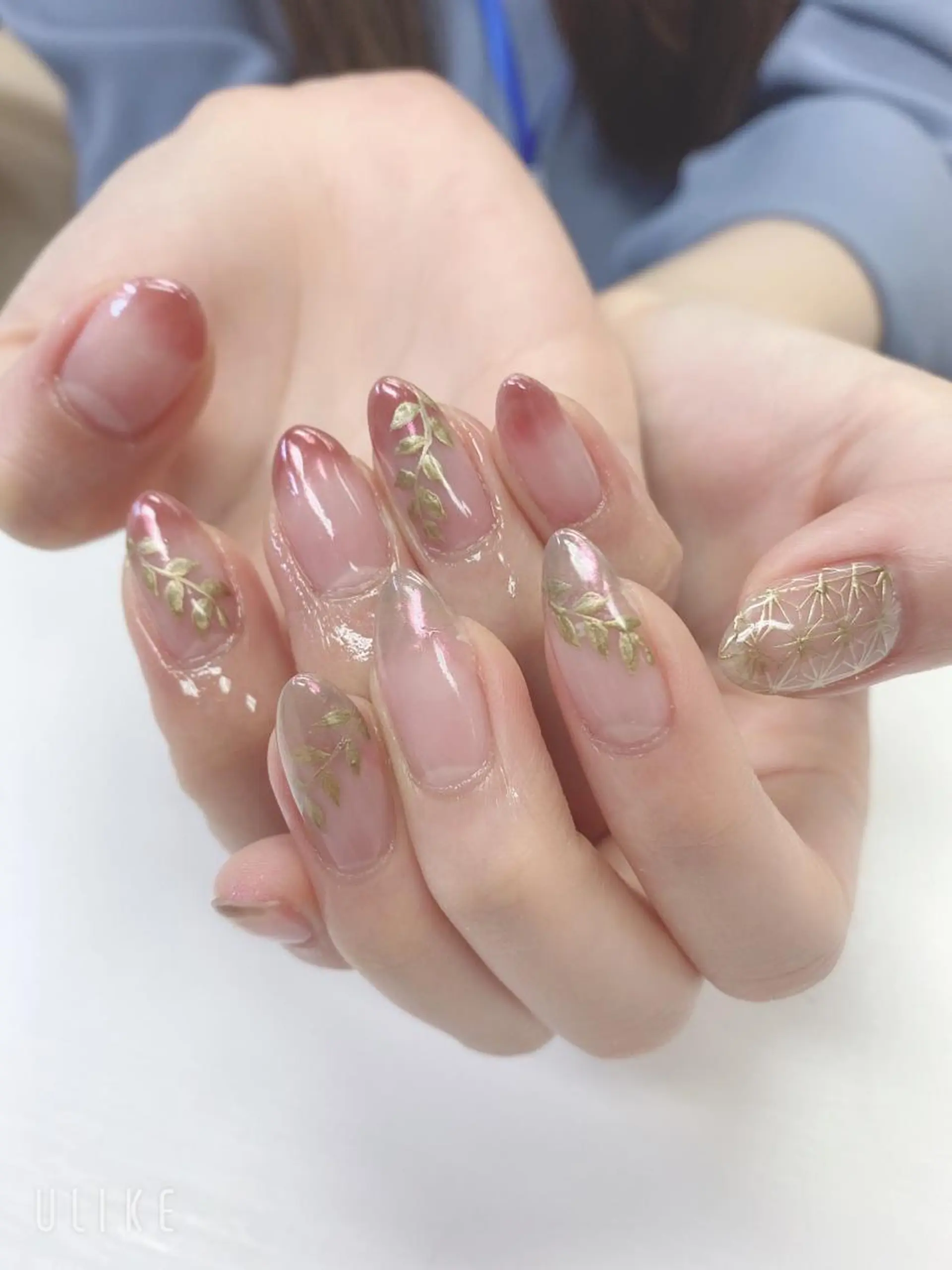 ショート ハンドネイル JNA認定講師🌸 RIEのネイルデザイン