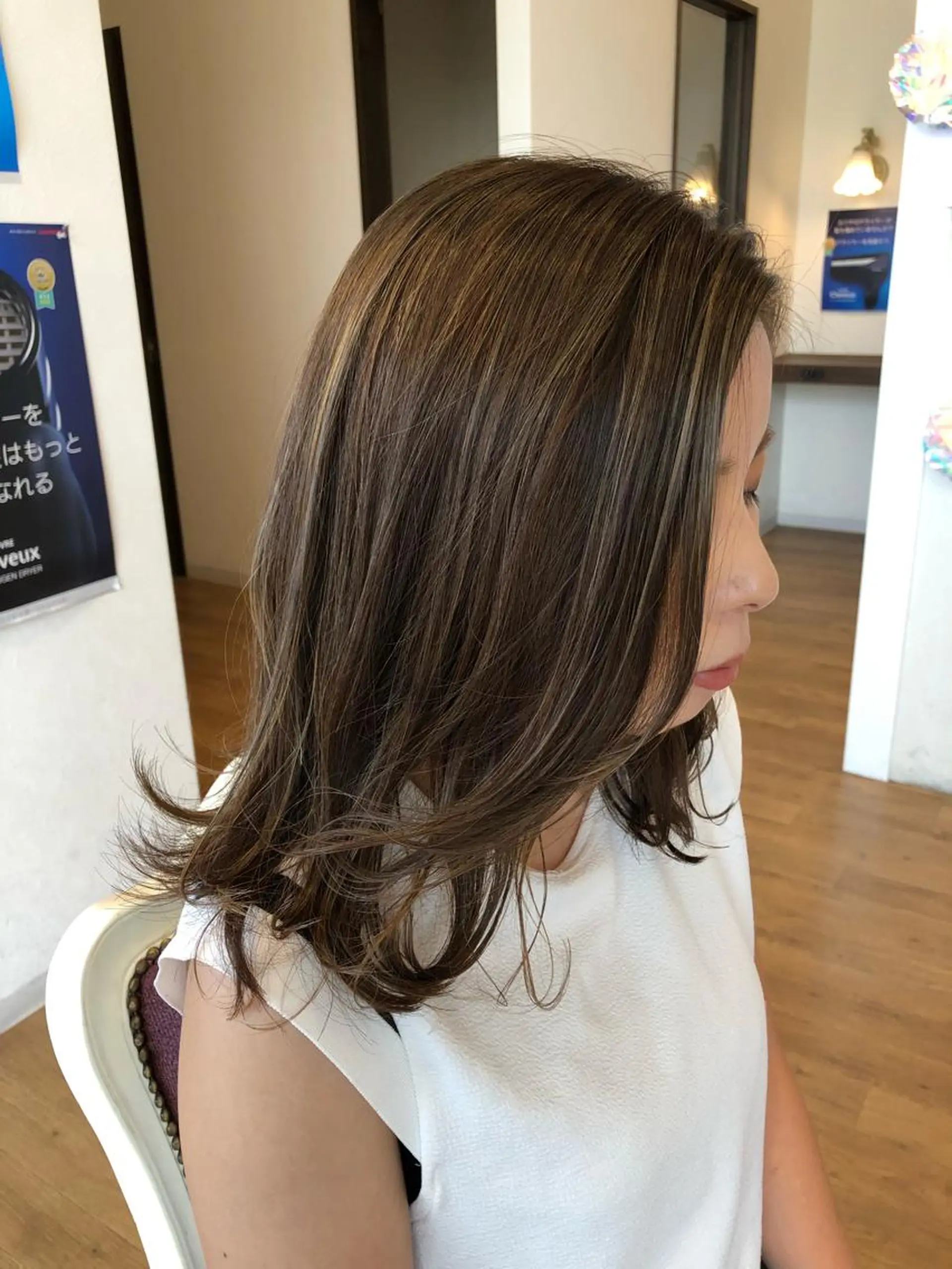 カラー カット 奈良市／尼ヶ辻 谷川和也のヘアスタイル