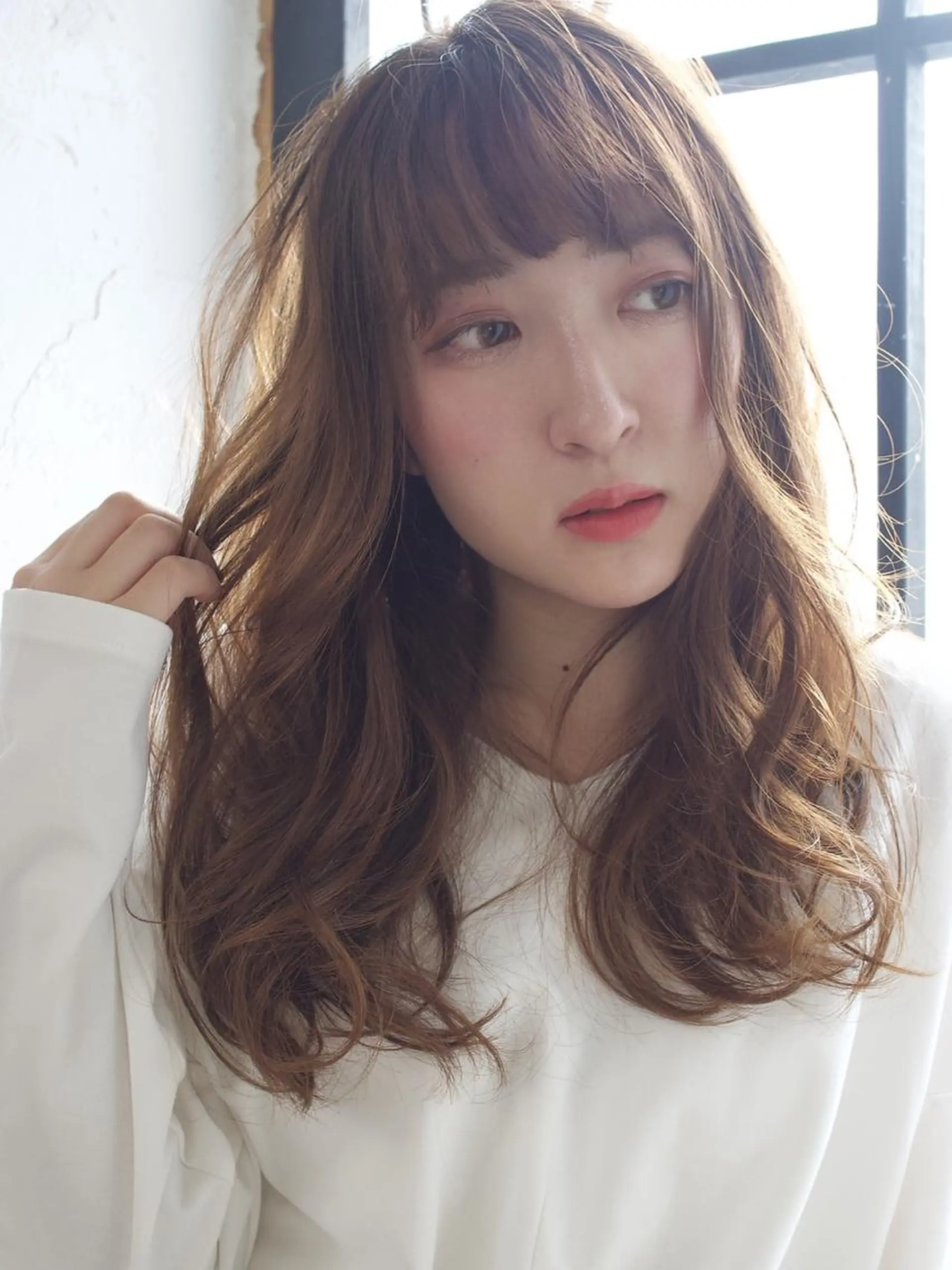 セミロング 艶髪🌈美髪🌈 森田勇地のヘアスタイル