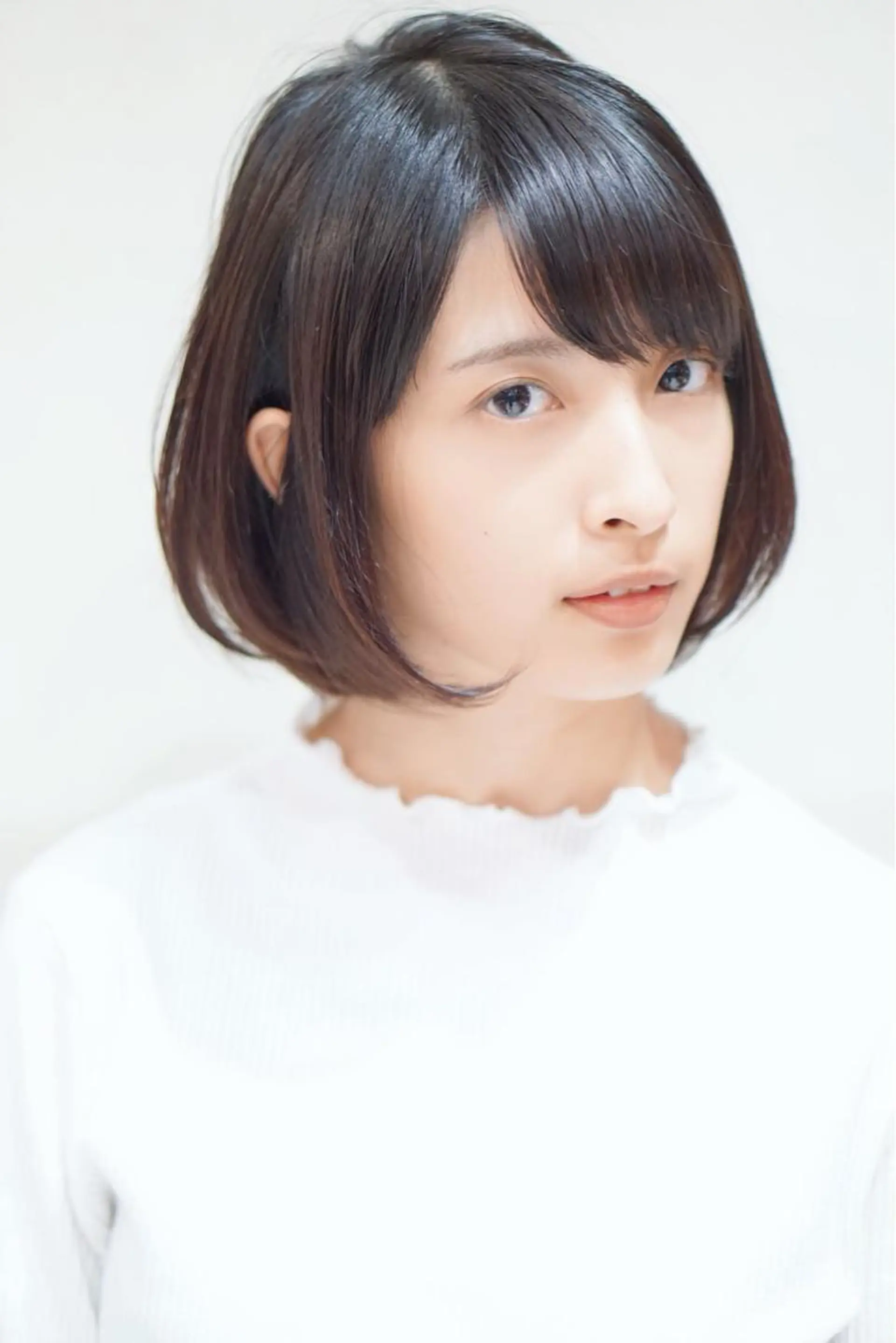 ショート カラー ボブレイヤー ボブ 顔周りカット レイヤーカット 似合わせカット ディレクター ノナカのヘアスタイル