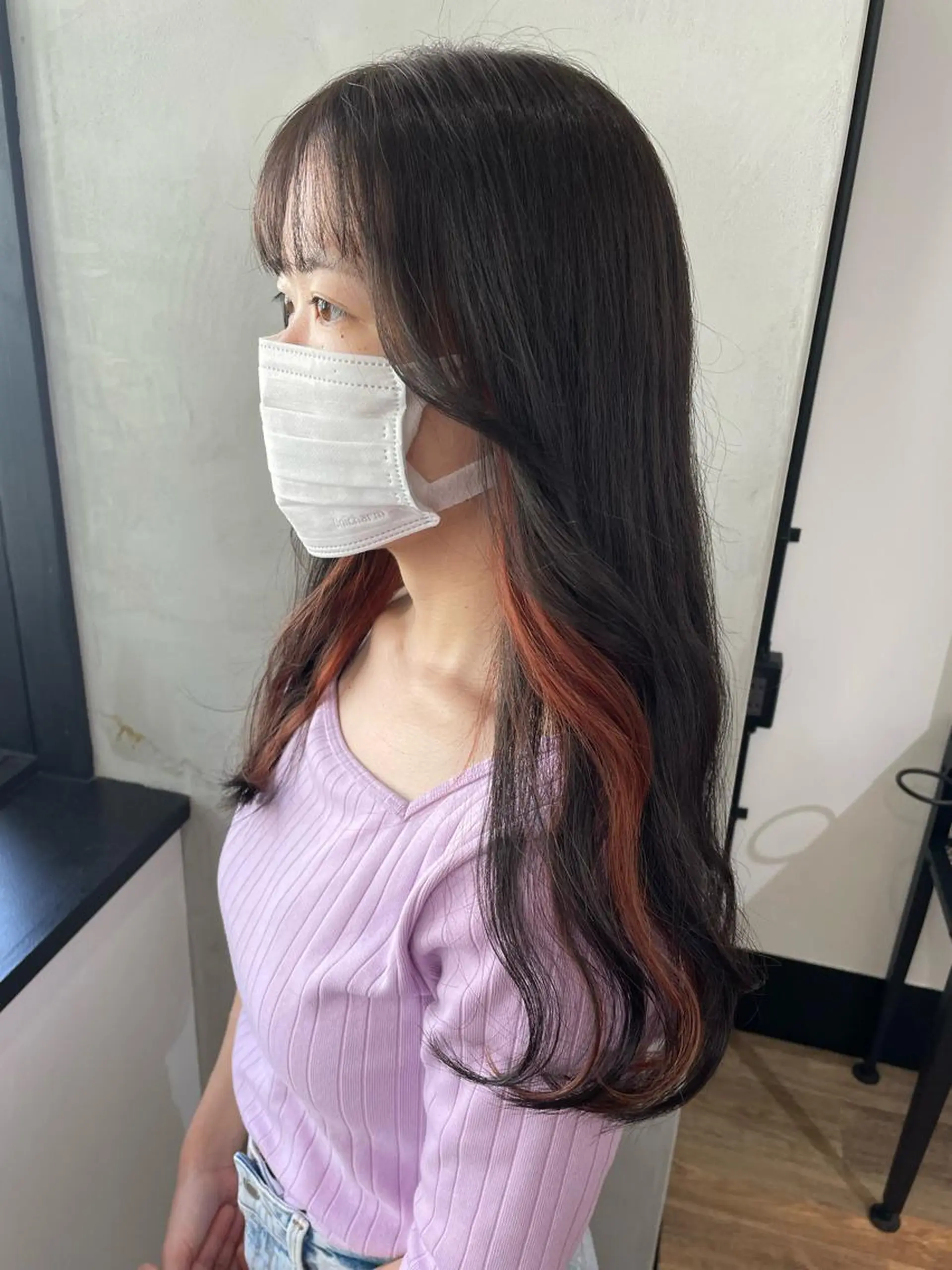 ロング カラー newi梅田🫧韓国 ヘア🫧sakiのヘアスタイル