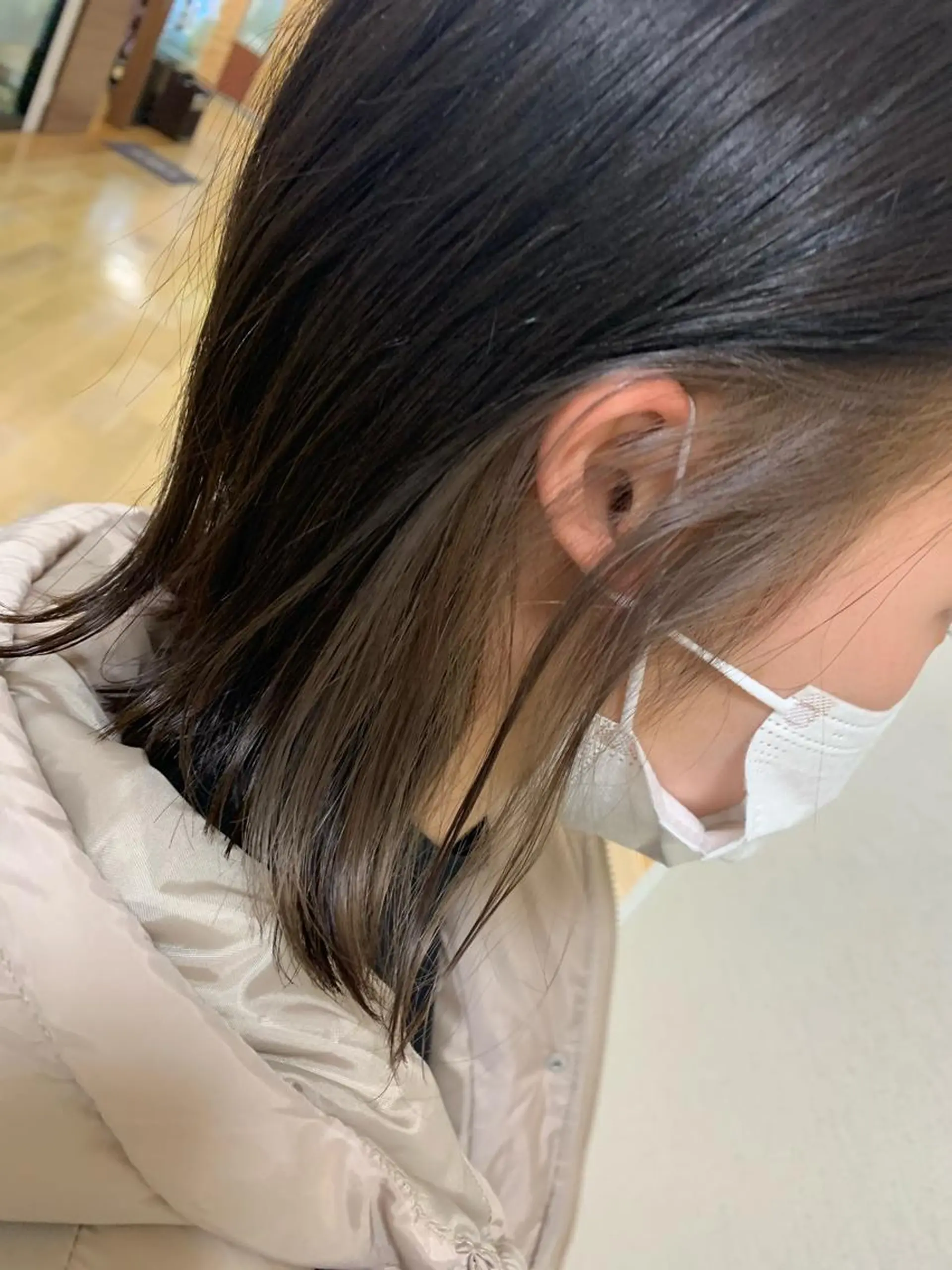 ミディアム カラー 高橋友里亜 /フリーランスのヘアスタイル