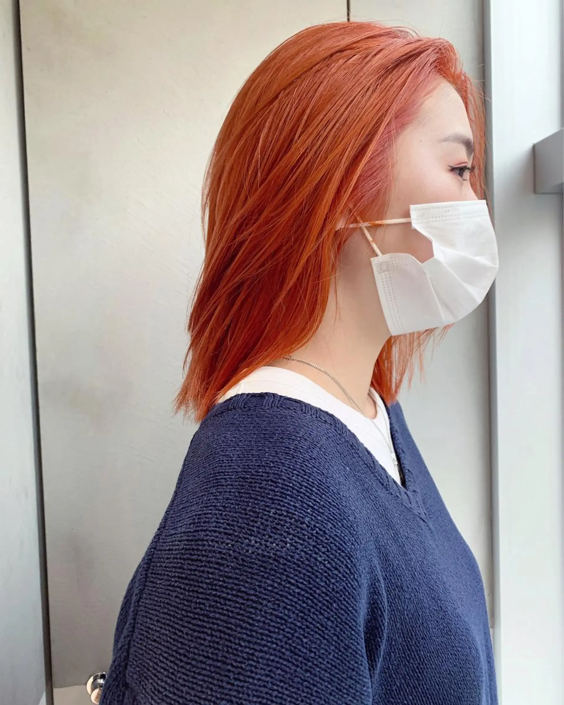 ミディアム カラー minami🪷 暖色カラーのヘアスタイル