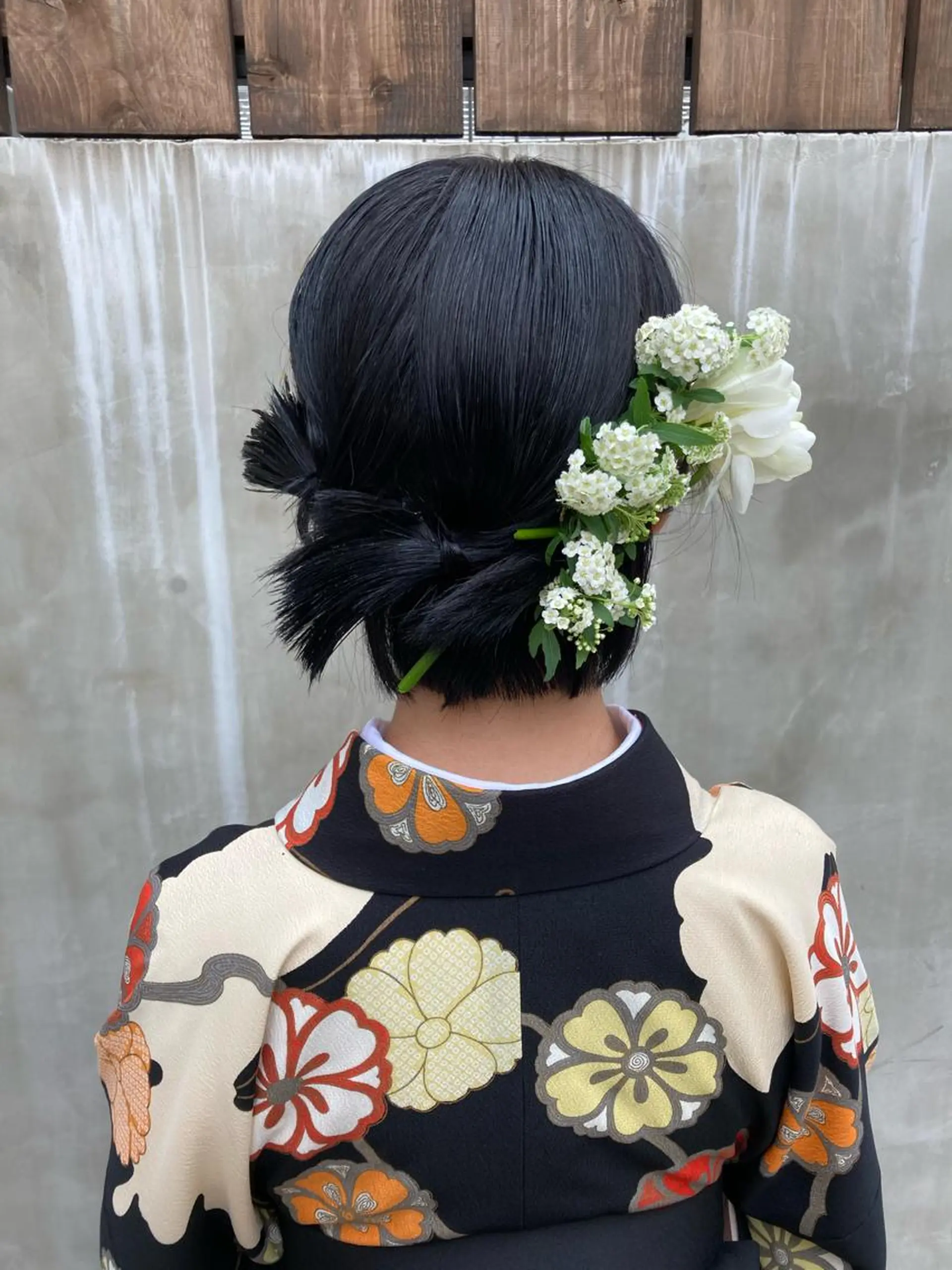 ショート カラー パーマ ヘアアレンジ BRUNTJET所属・MAEDA MADOKAのヘアスタイル