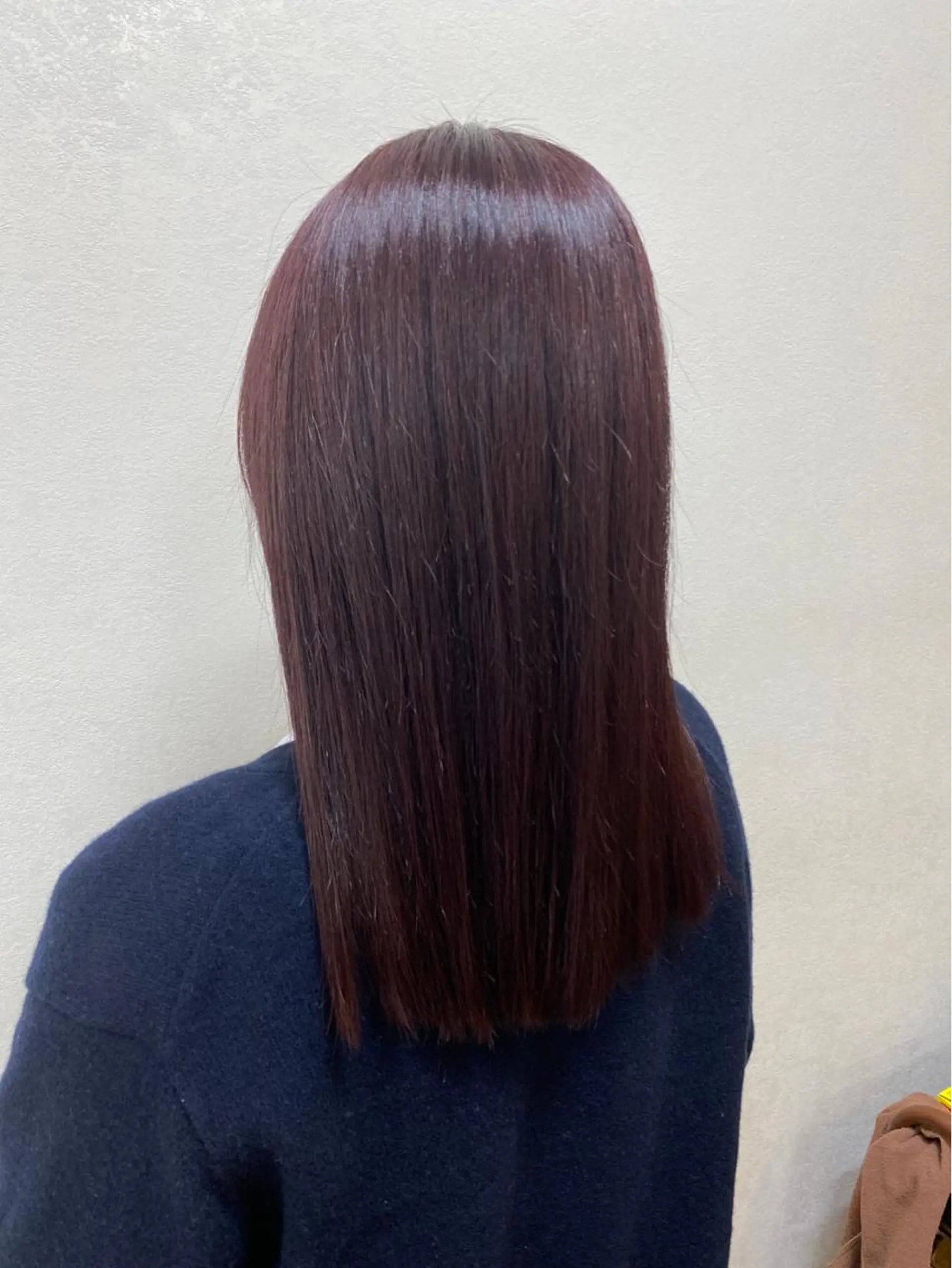 セミロング カット ヘアカラー トリートメント TELA HAIRのヘアスタイル