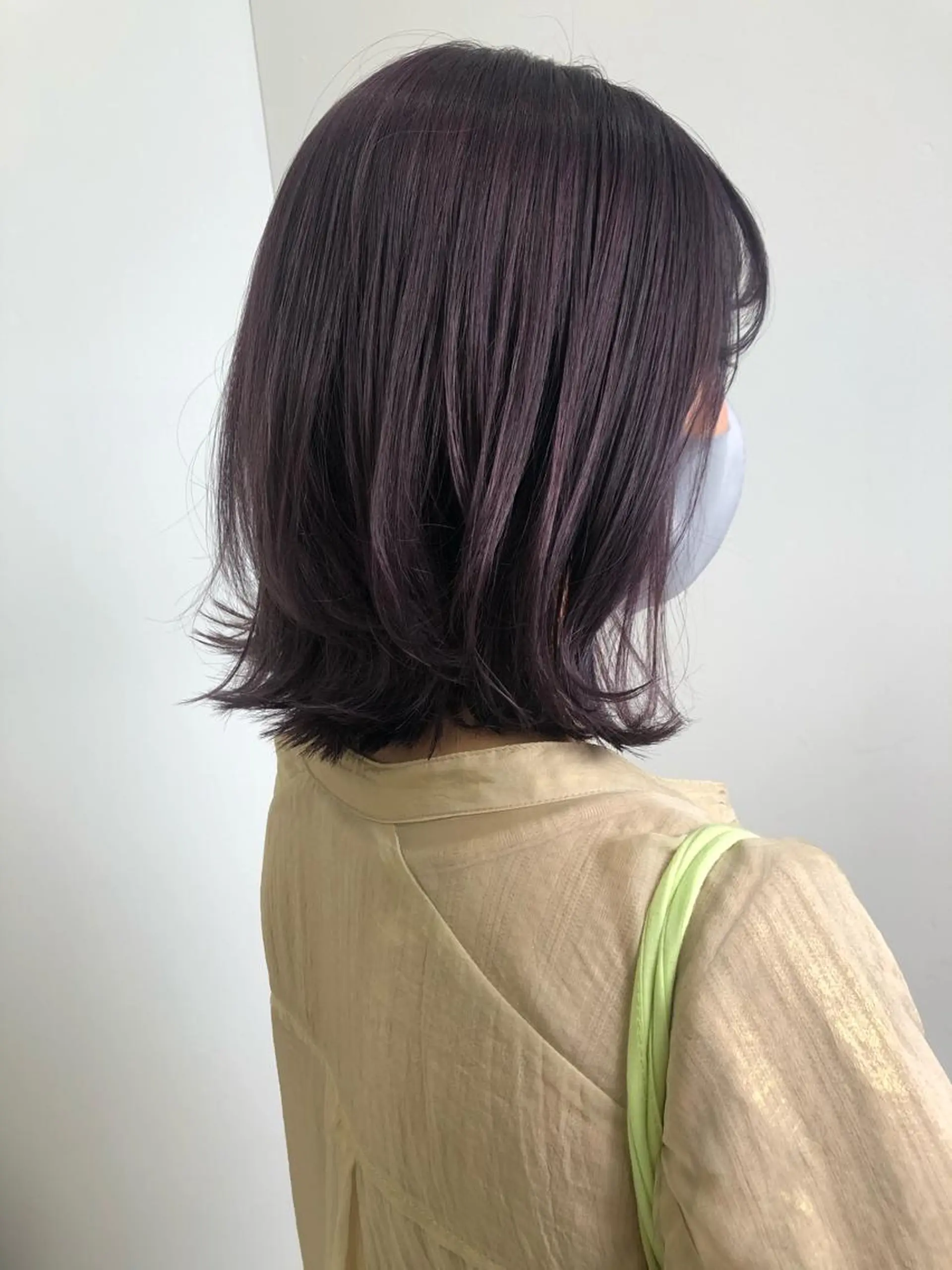 ミディアム カラー ラベンダーカラー レイヤー/ハイトーン 🧸SENAのヘアスタイル