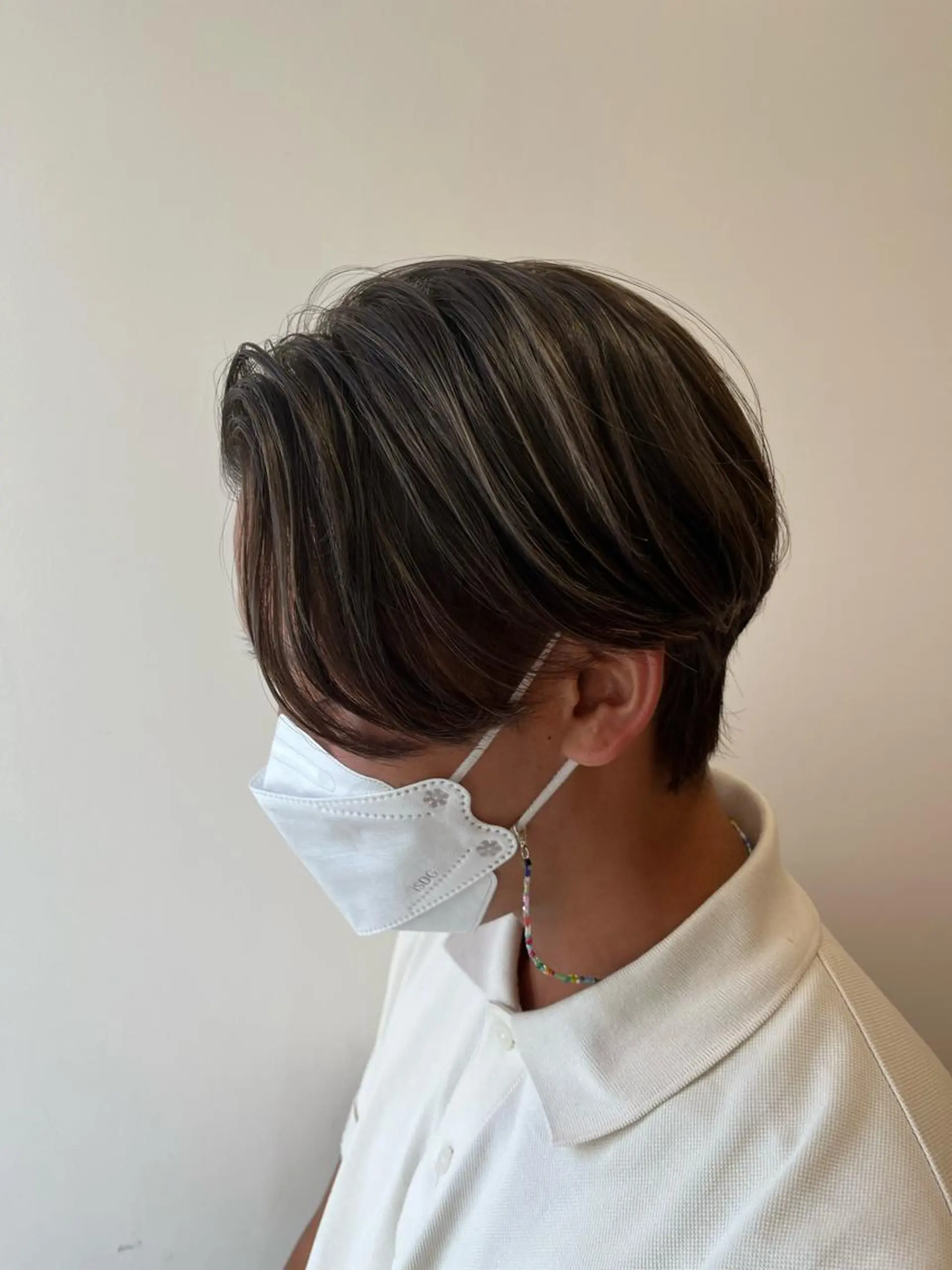 メンズ カット ボブ🍊暖色カラー 浅草【Bob美容師】のヘアスタイル