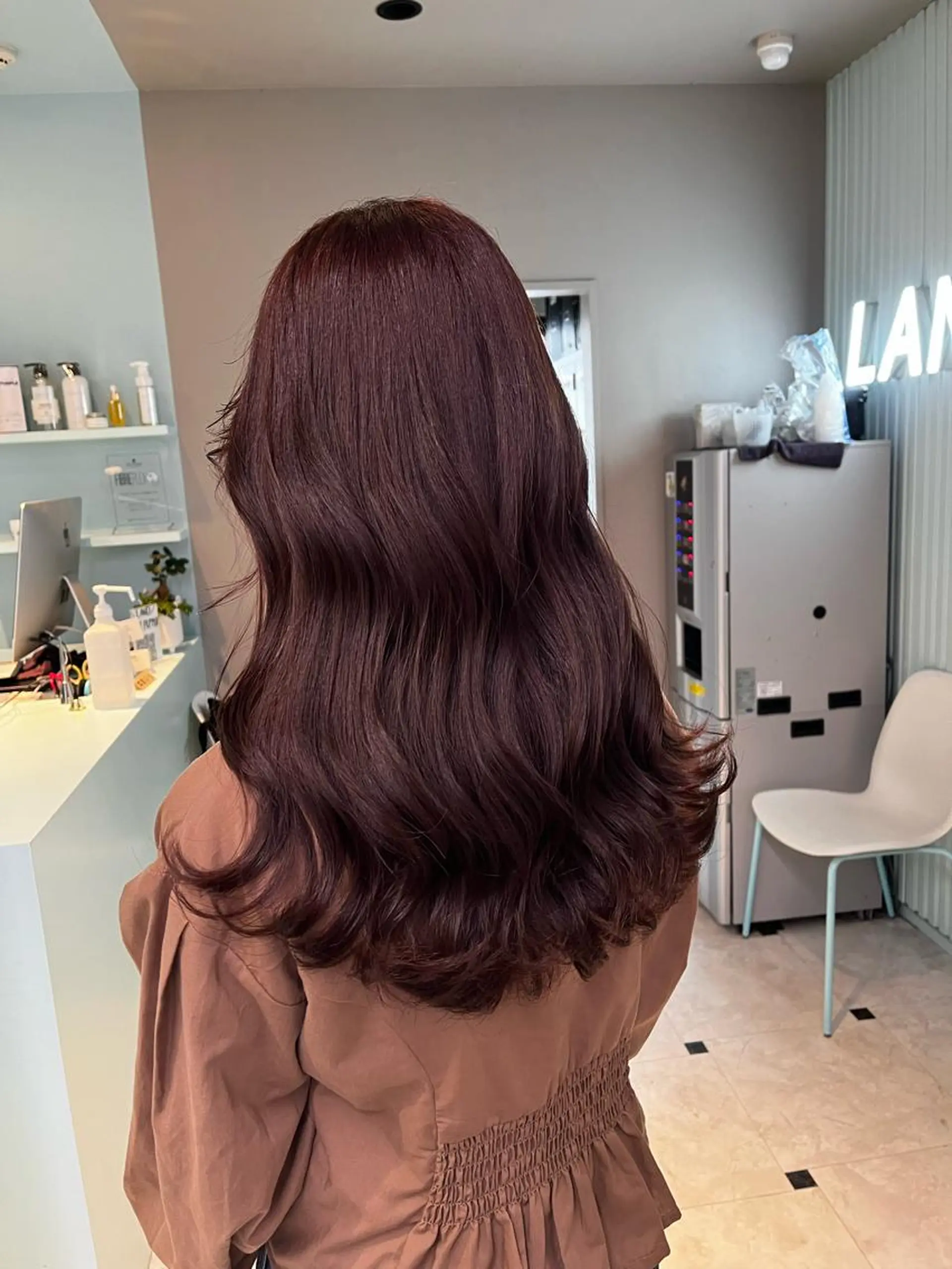 ロング カラー ヘアカラー ブリーチカラー 🩵MIZUKIのヘアスタイル