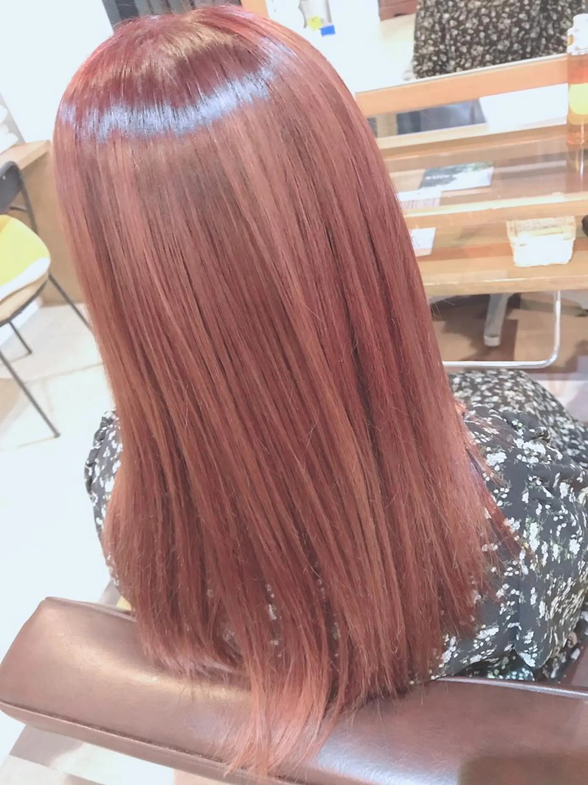 セミロング ヘアカラー トリートメント ヘッドスパ BRAS ナカガワのヘアスタイル