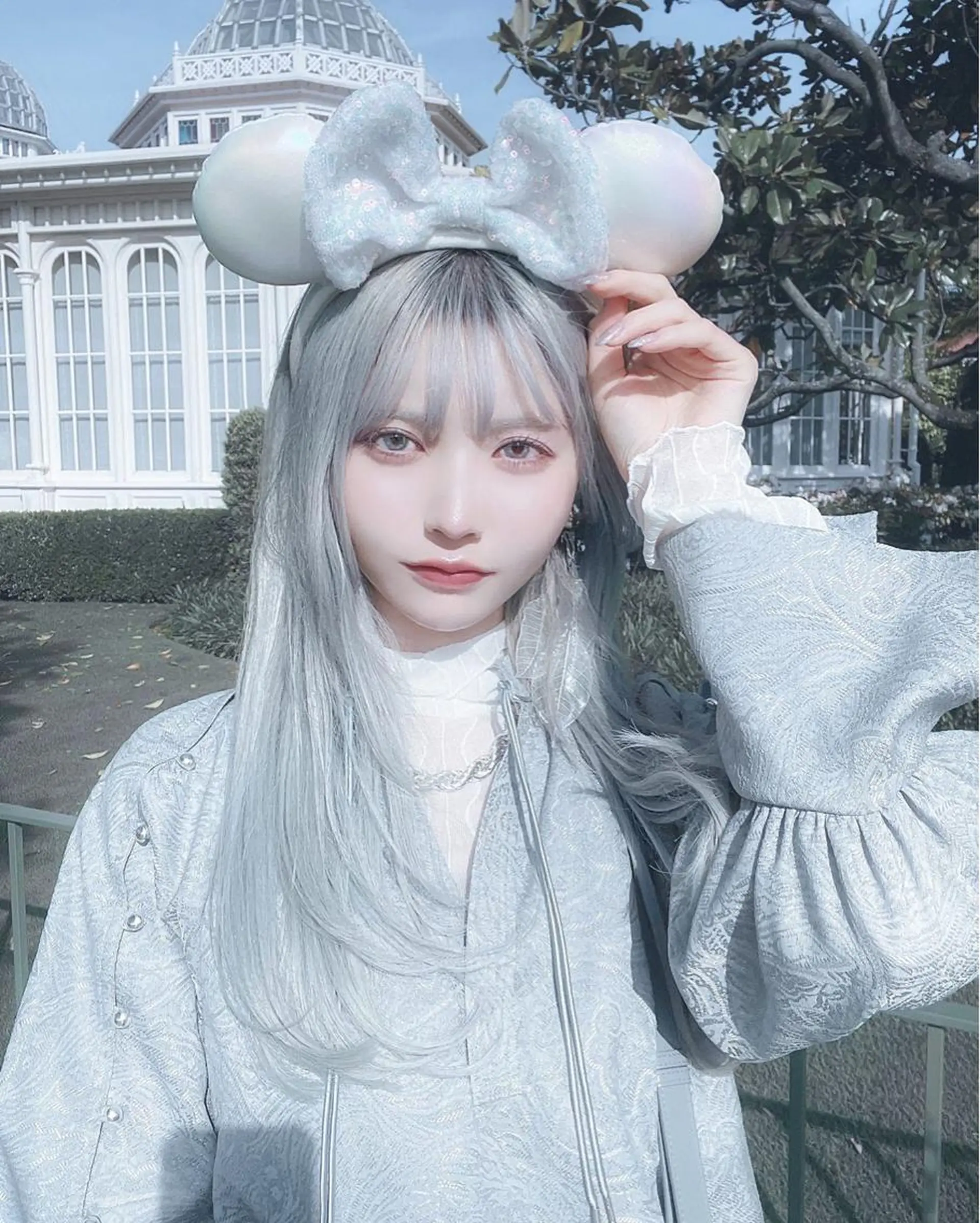 ロング カラー ブリーチ ブルーカラー ケアブリーチ 透明感カラー 失敗したくない人へ ハイトーン美容師のヘアスタイル