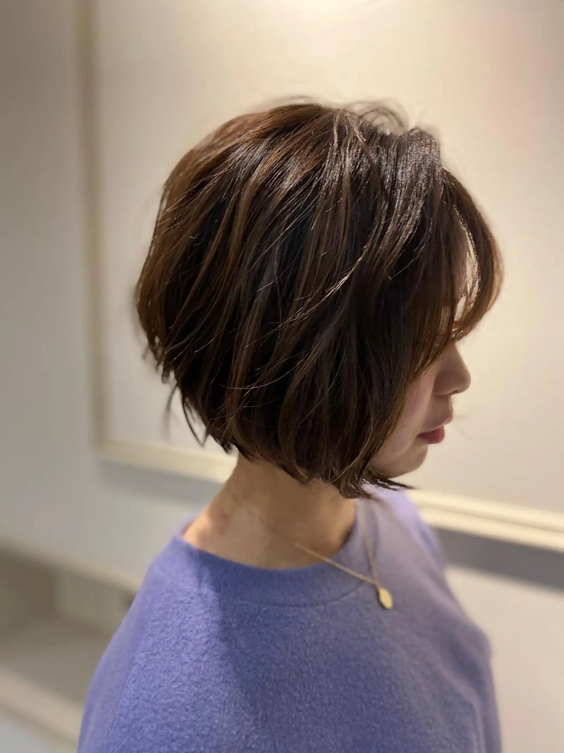 ショート ショートボブ ボブ ショートヘア 川越 輝梨奈のヘアスタイル