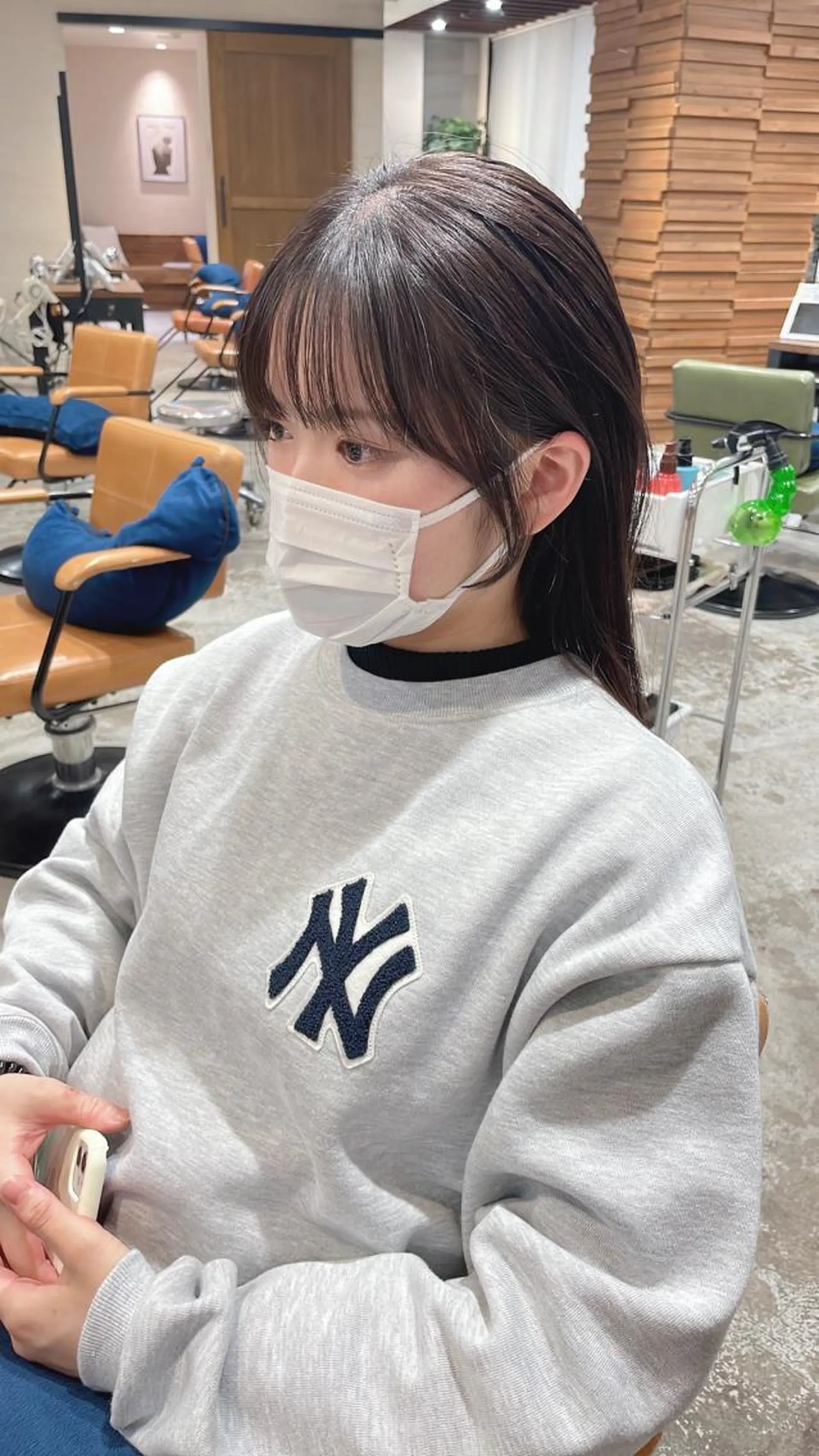 ロング 韓国風ヘア 小顔カット ガレリアエレガンテ栄店所属・ウルフカット/ ハッシュカット/山路のヘアスタイル