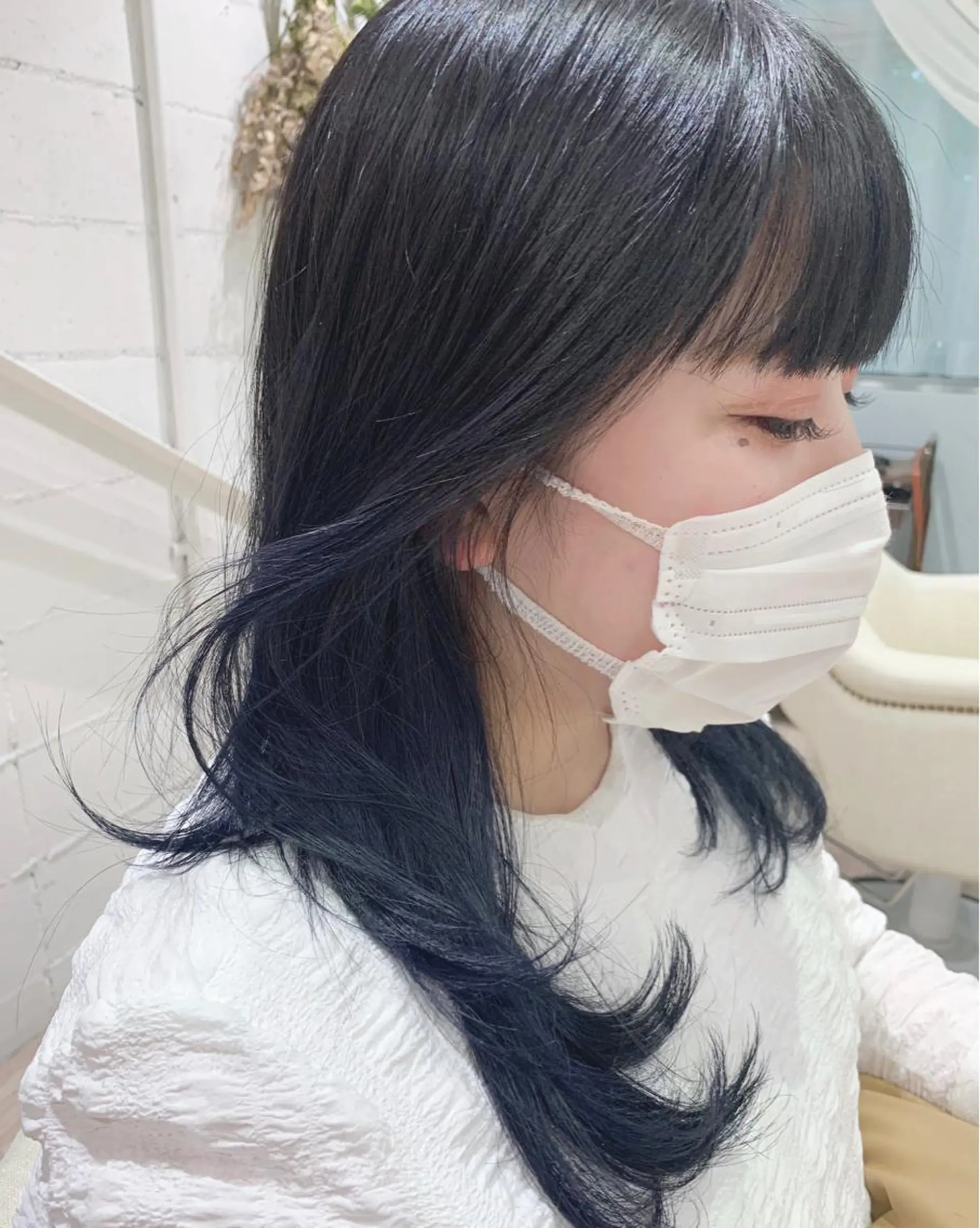 セミロング カラー mayu .のヘアスタイル
