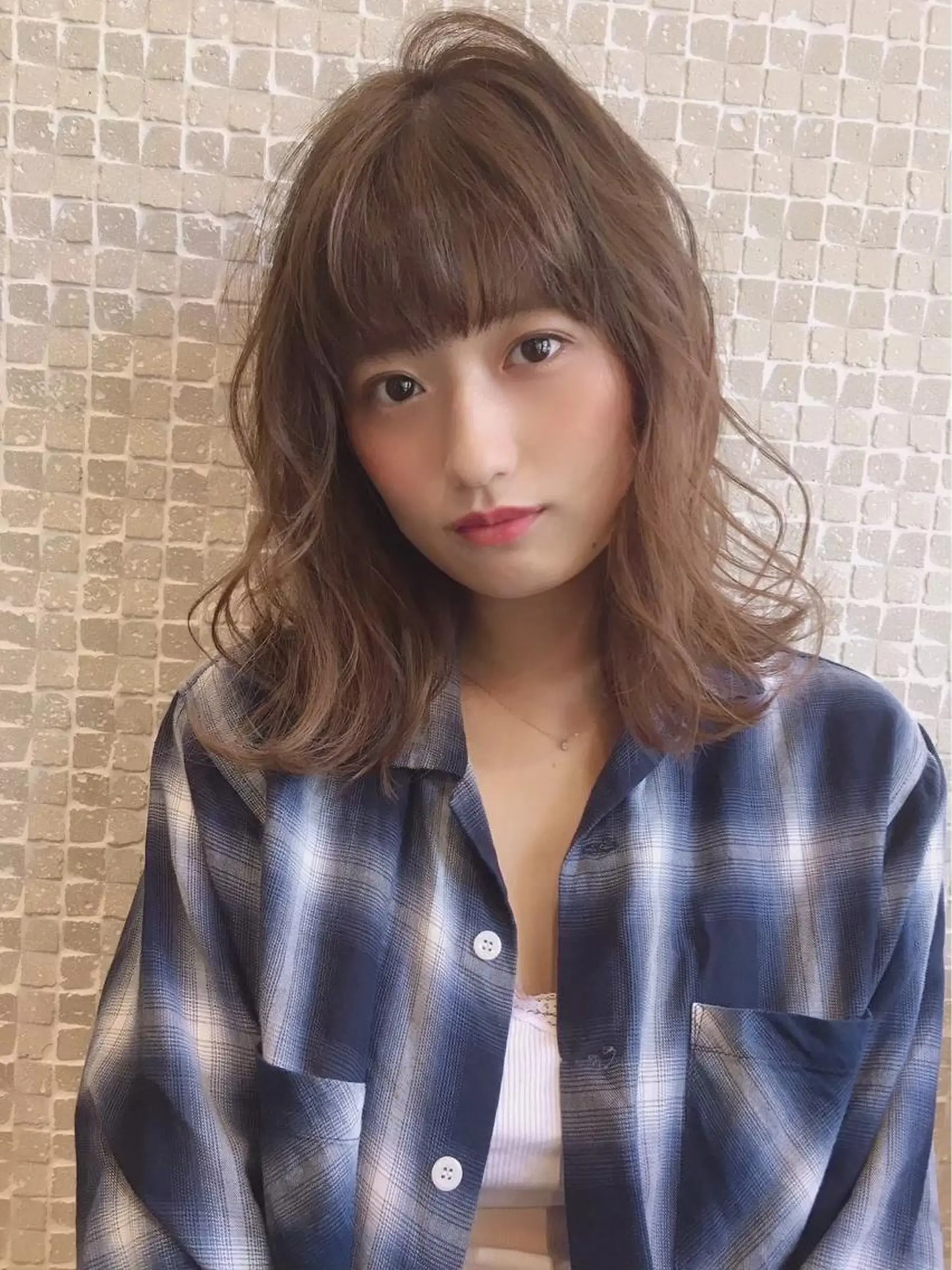 セミロング 豊中/メンズ特化 岡田 龍之介のヘアスタイル