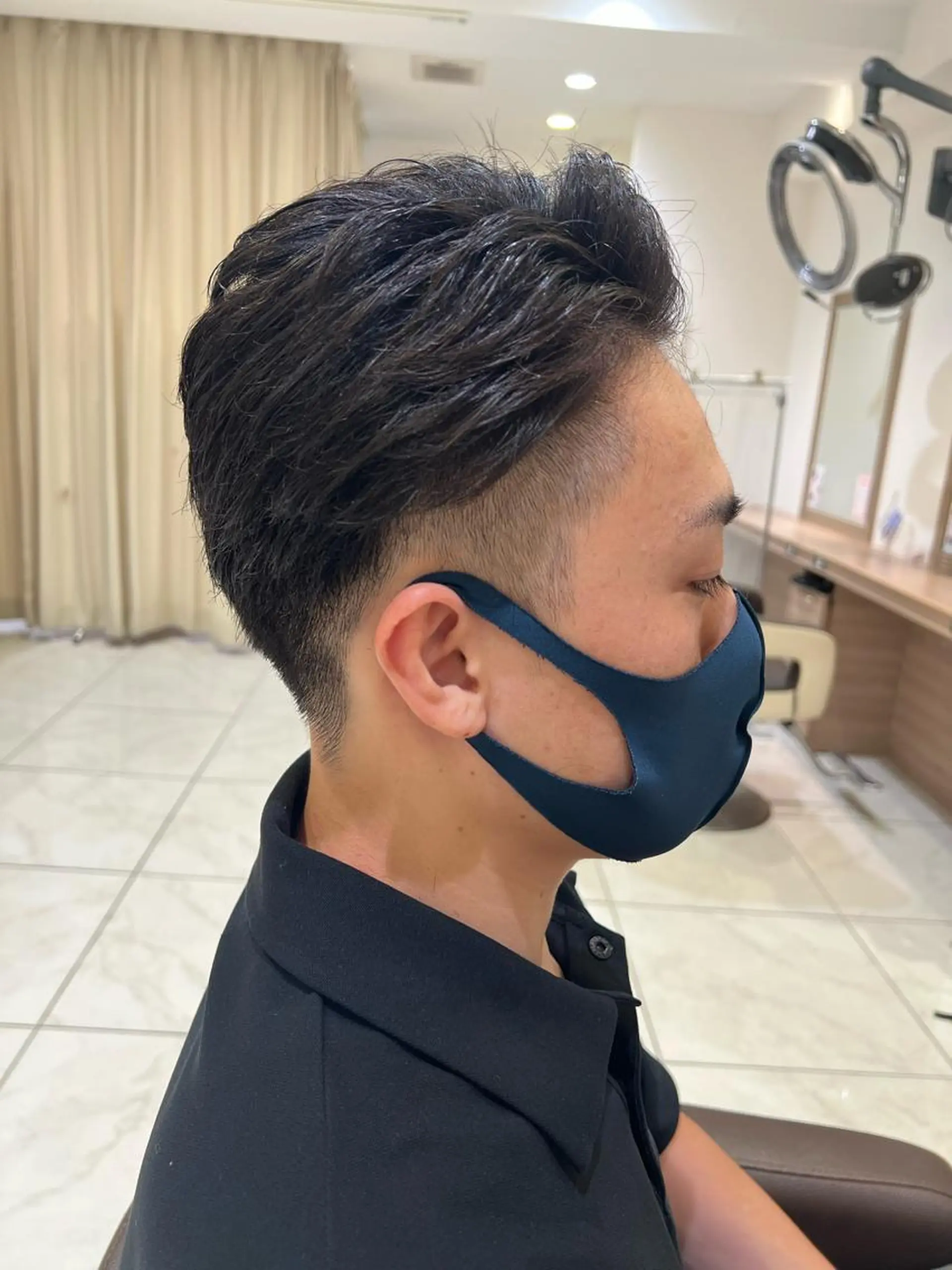 メンズ 顔周り/韓国レイヤー junkaのヘアスタイル