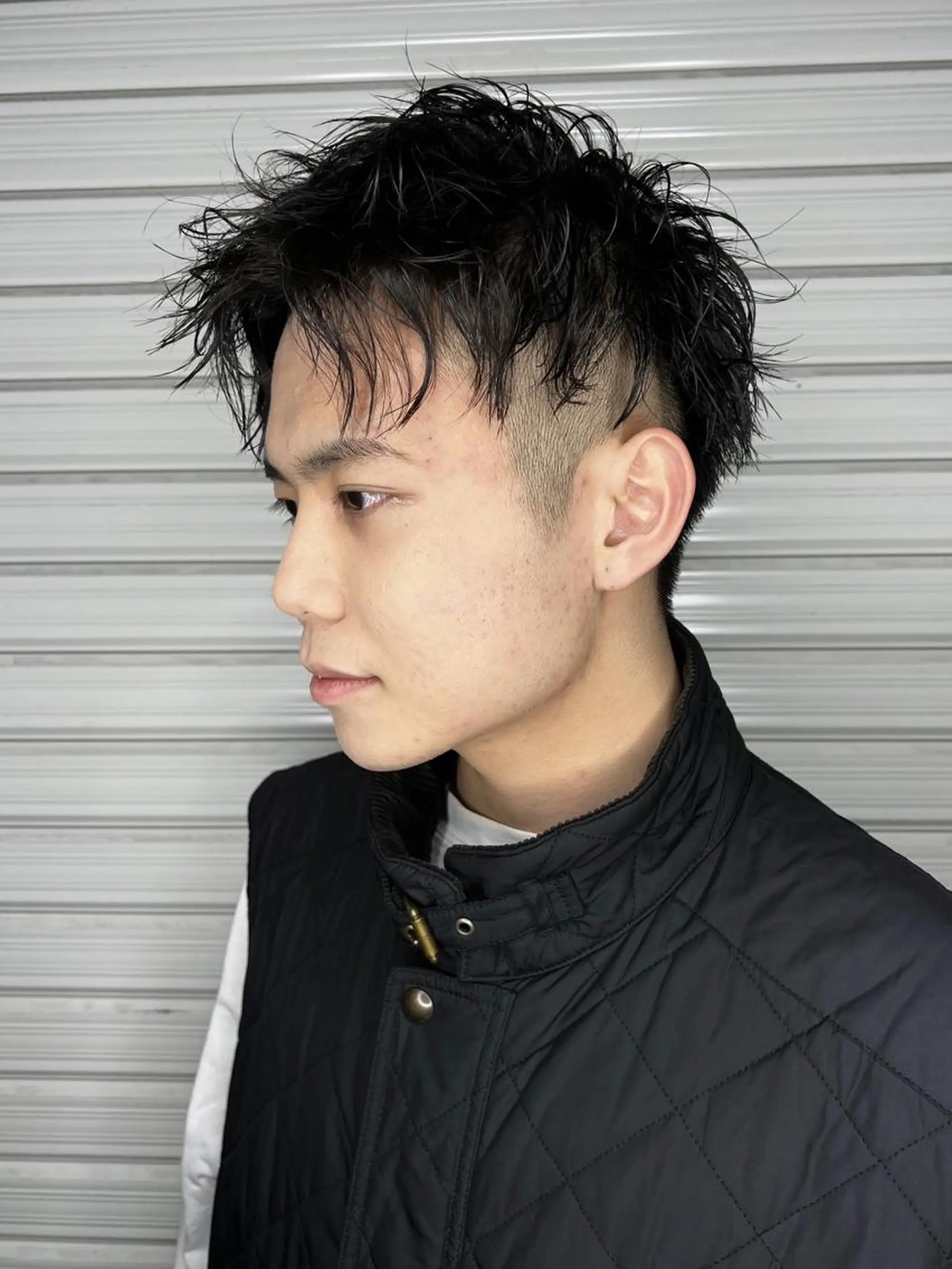 ショート ハイライト 増子 幹樹のヘアスタイル