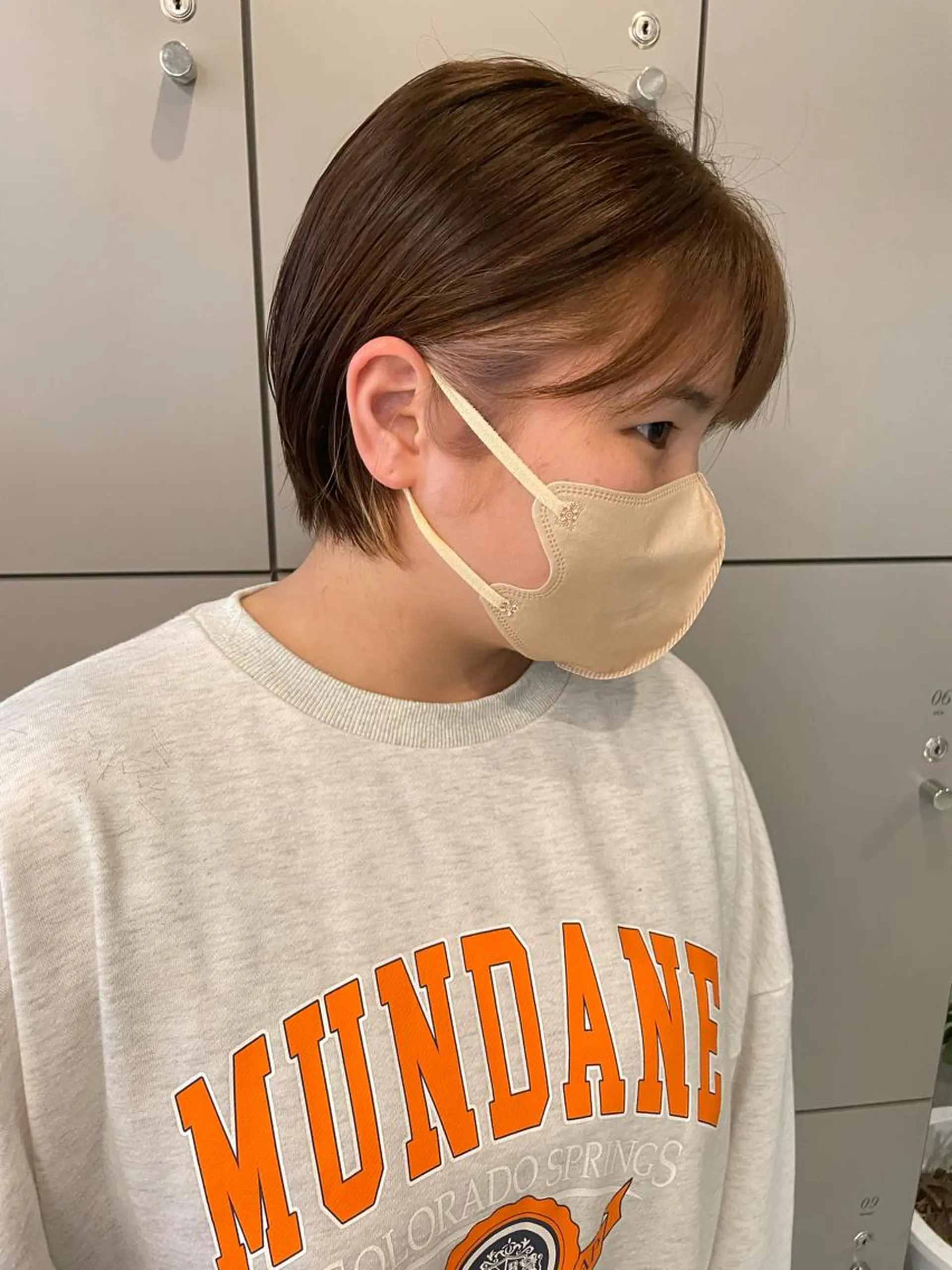 ショート 切りっぱなしボブ ショートボブ ハンサムショート 丸みショート アッシュ カット ヘアカラー トリートメント C’LD hair  produce /シールドヘア所属・モテ髪/ボブ/ショー ト/アダチフウトのヘアスタイル