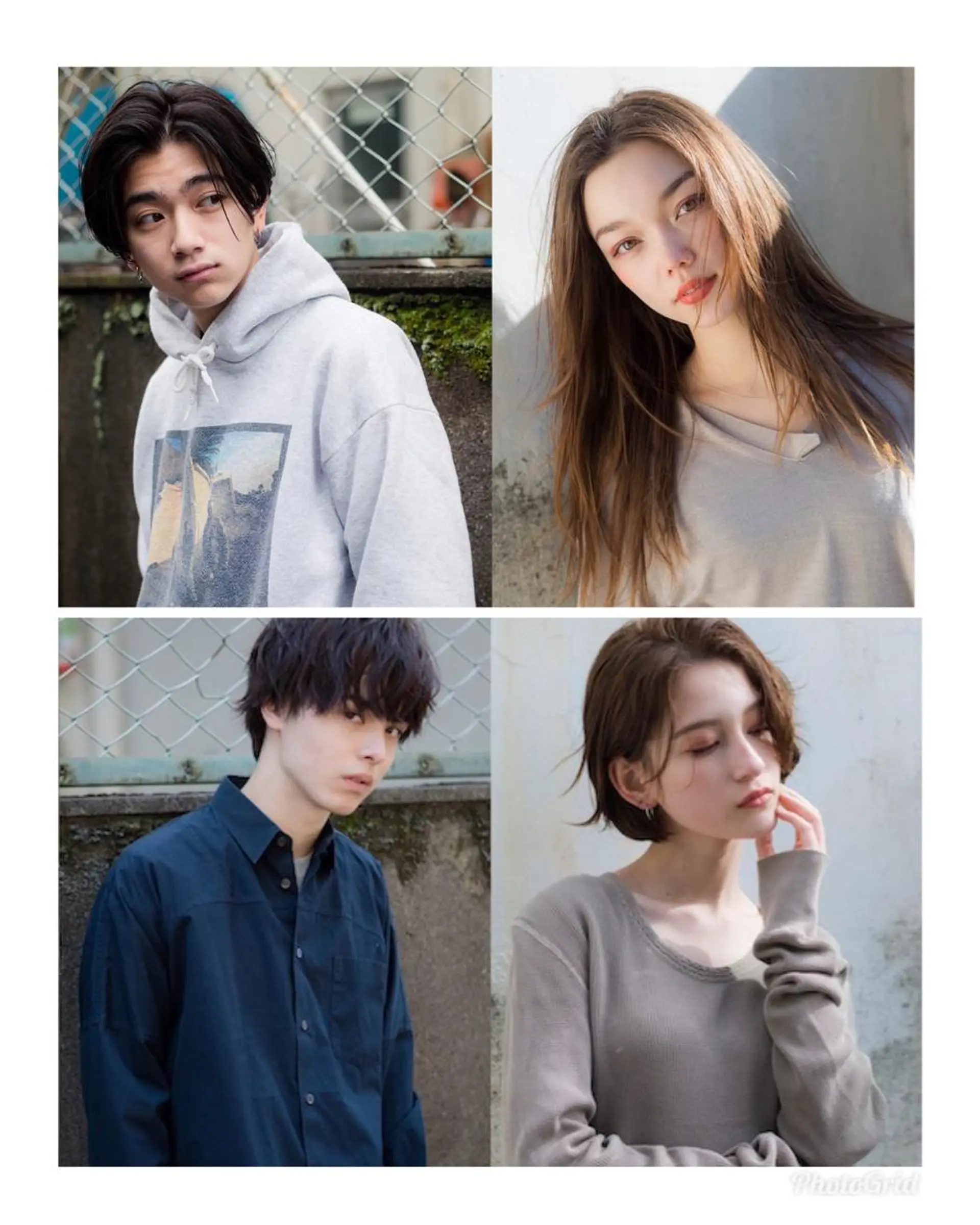 ミディアム カラー パーマ メンズ GO TODAY シェアサロン 原宿本店所属・ボブ/レイヤー/ パーマ/淀川  純のヘアスタイル