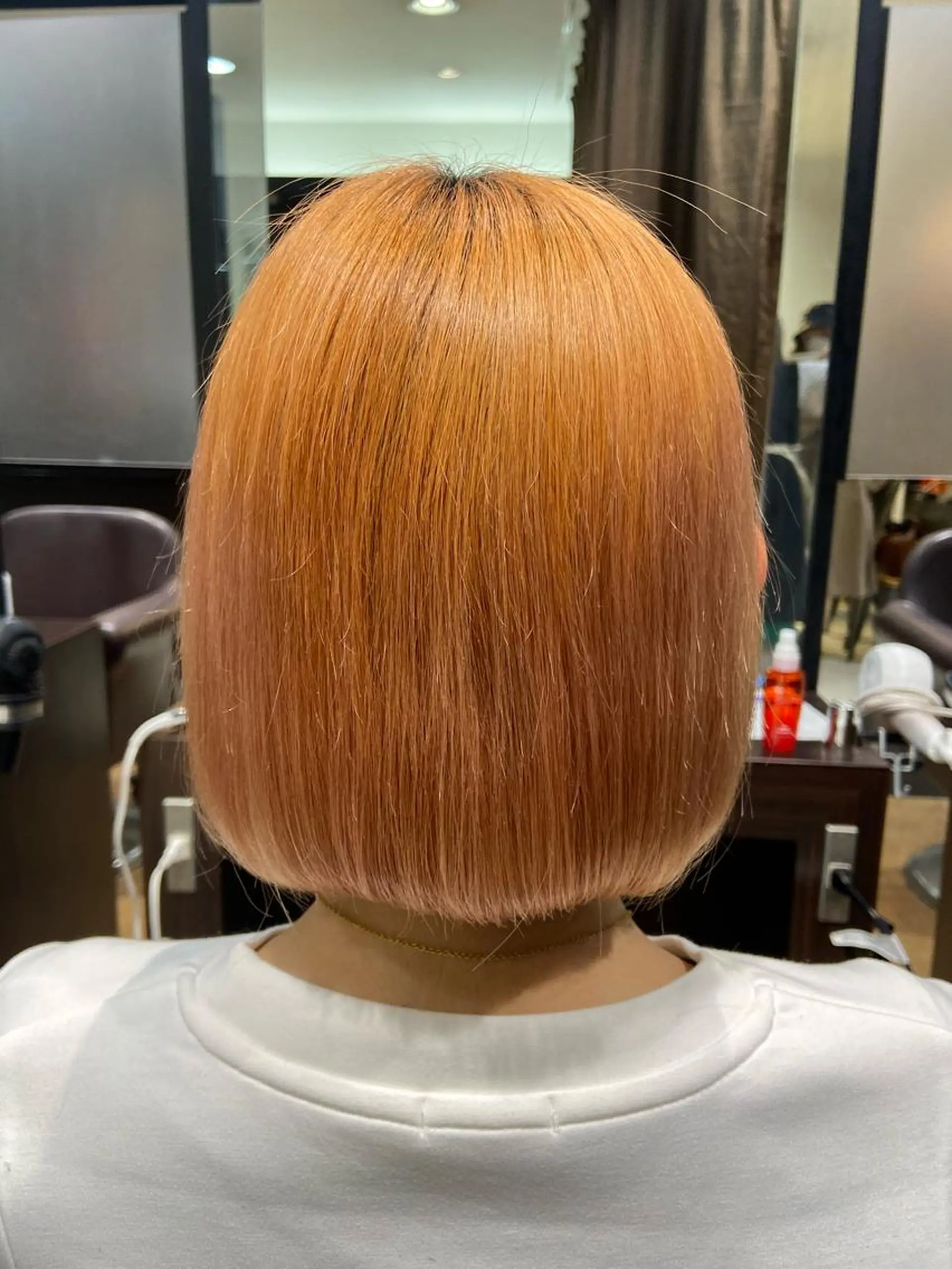 ショート カラー 🧸プルエクステ❤︎ ネイルKAO🧸のヘアスタイル