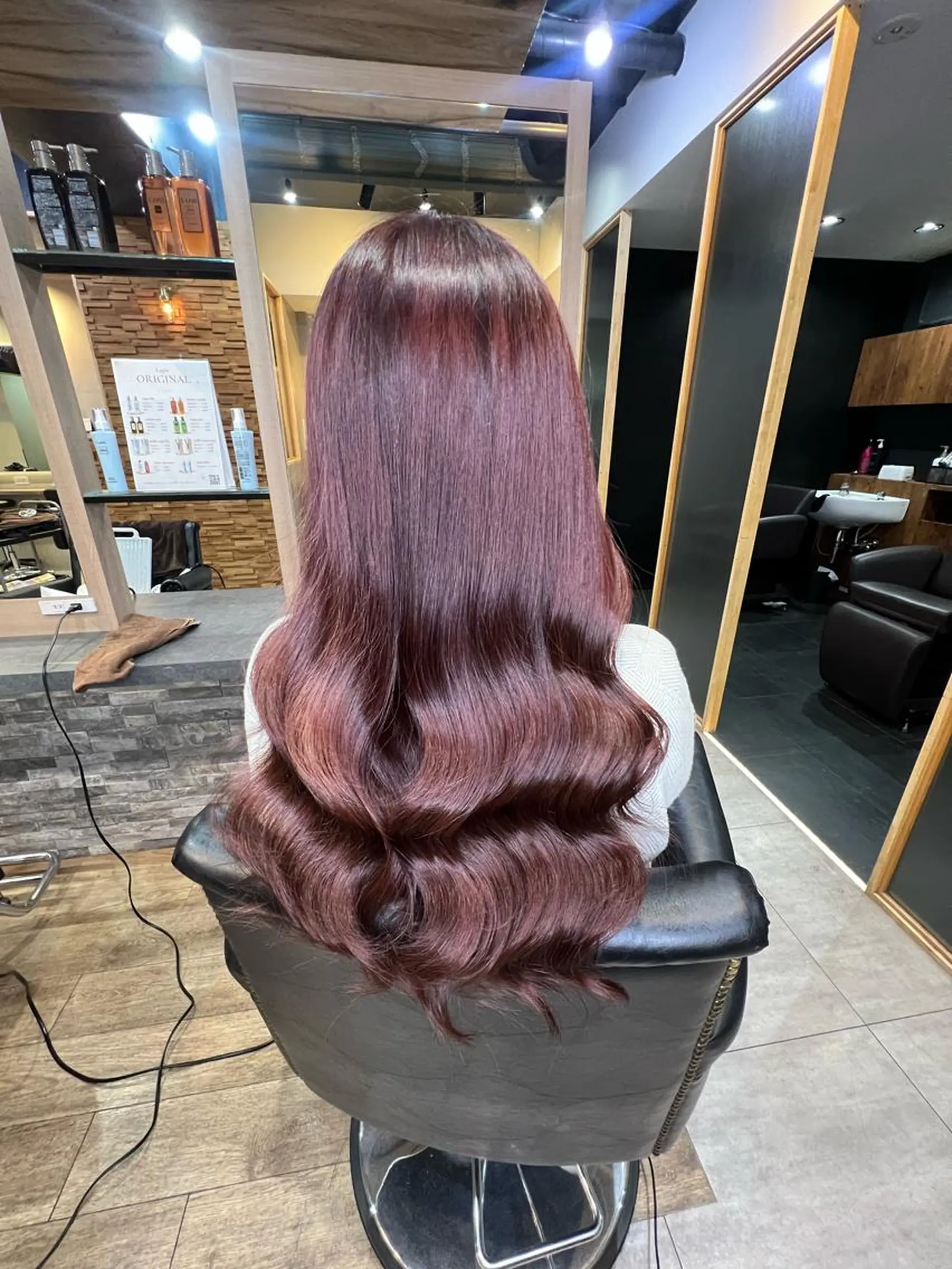 ロング カラー ヘアアレンジ カット ヘアカラー トリートメント 横浜/エクステ特化× 艶カラー/あいかのヘアスタイル