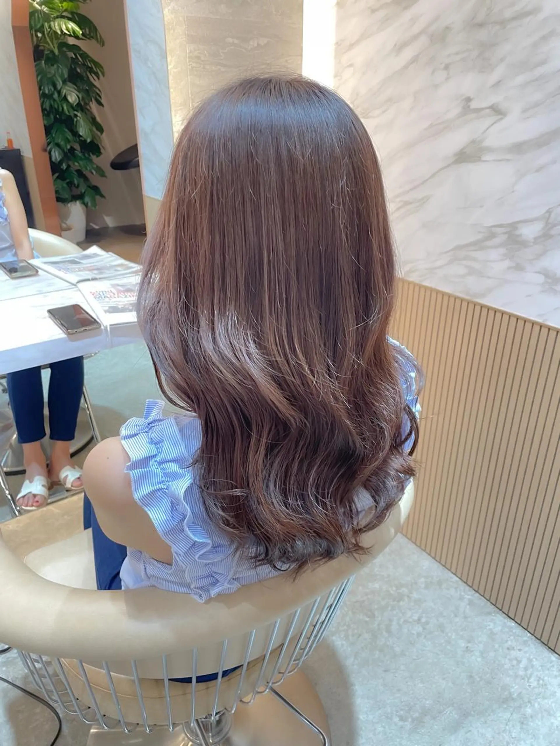 カラー 💎巻ける縮毛矯正/ 艶髪💎石渕智也のヘアスタイル