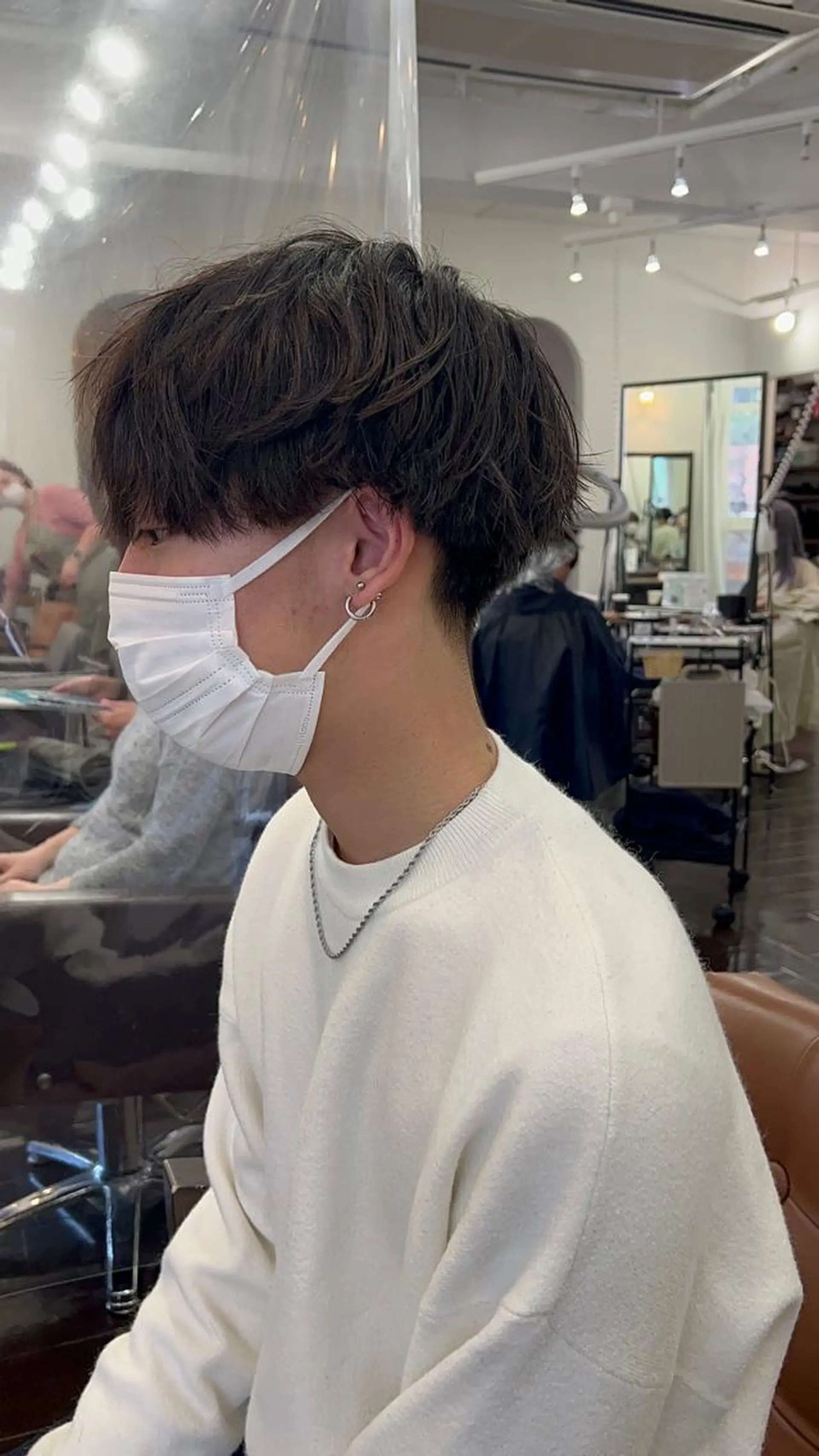 ショート メンズ マッシュ 名駅/艶韓国風ヘア miyabiのヘアスタイル