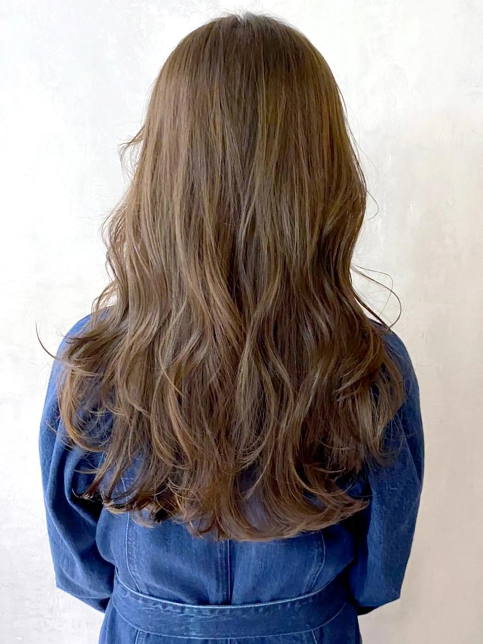 セミロング カラー パーマ ヘアアレンジ バレイヤージュ レイヤーカット ITbyALBUM 中野店のヘアスタイル