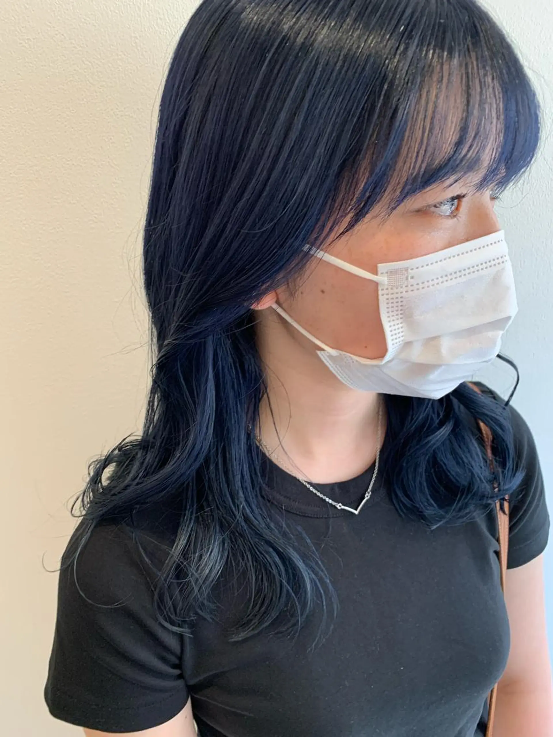 ミディアム カラー カット ヘアカラー MARU レイヤー/パーマのヘアスタイル