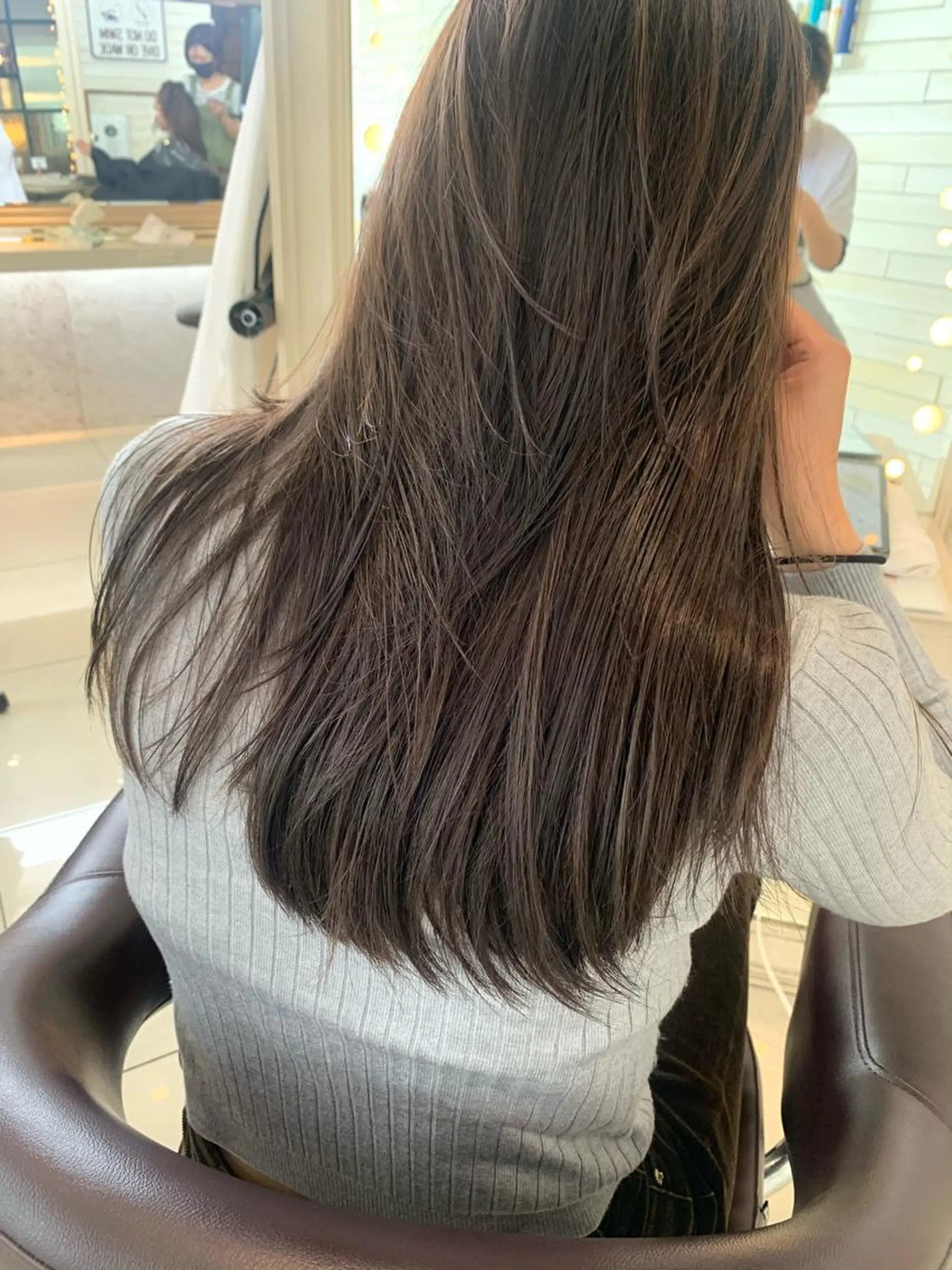 カラー カット ヘアカラー 黒田瀬奈/ボブ まろやかベージュのその他イメージ