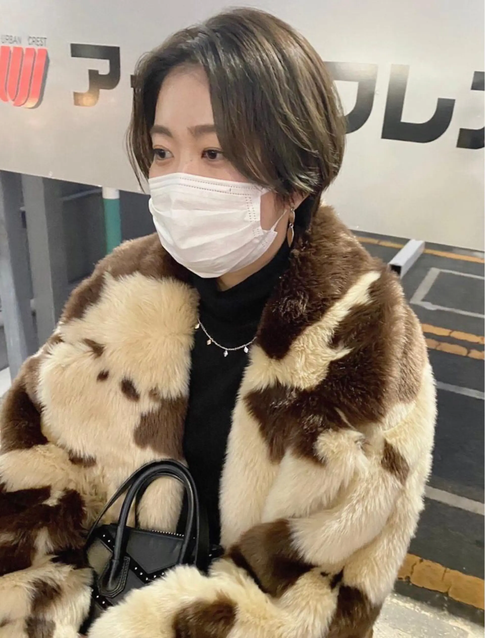 ショート カラー グレージュ ショートヘア カット ヘアカラー トリートメント MR.GOOD MORNING所属・MR.GOOD MORNINGフジイのヘアスタイル