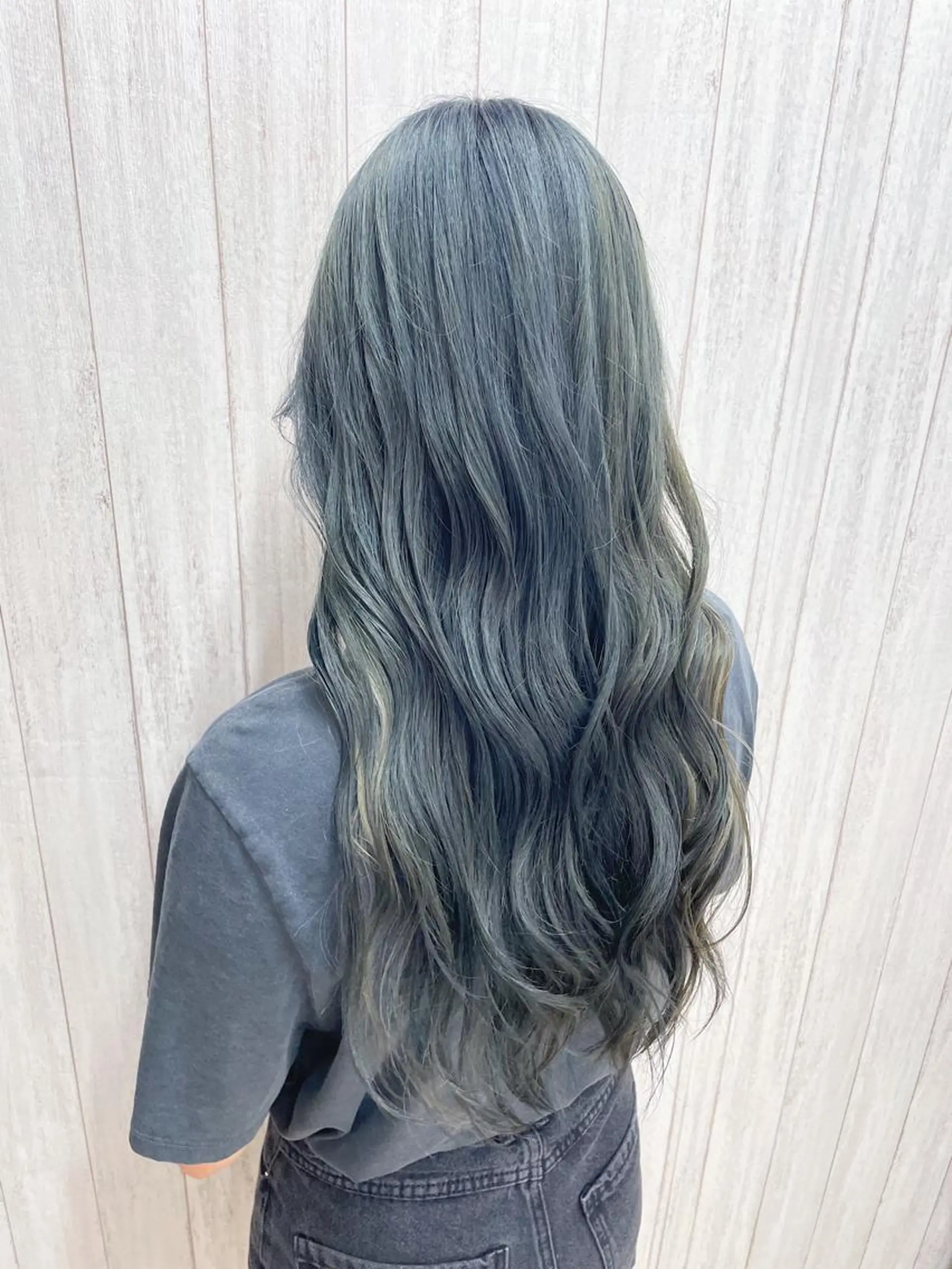 ロング カラー ケアブリーチ /髪質 改善/古橋圭史郎のヘアスタイル