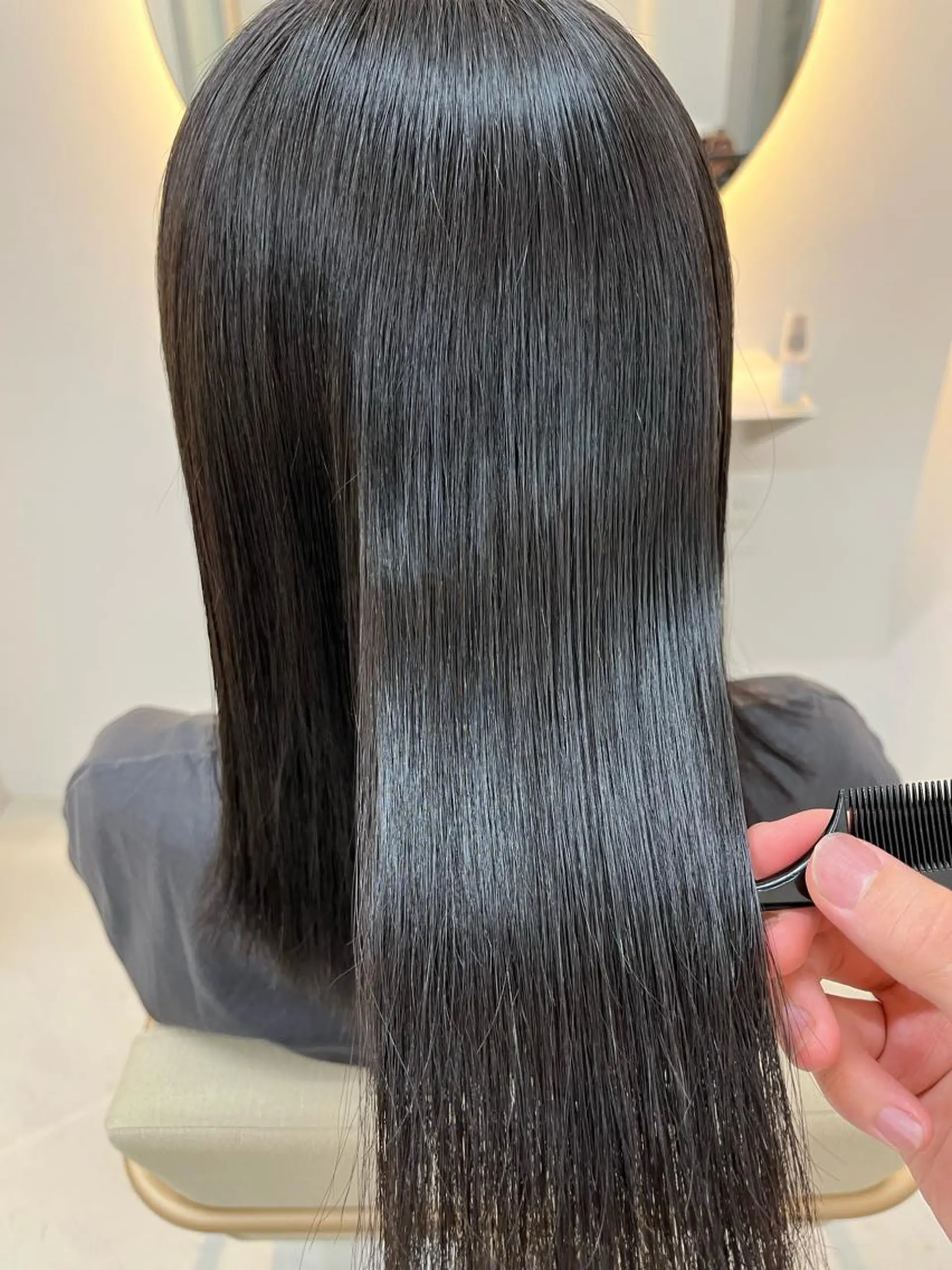 ミディアム 透明感カラー/艶髪/ 高城潤也のヘアスタイル