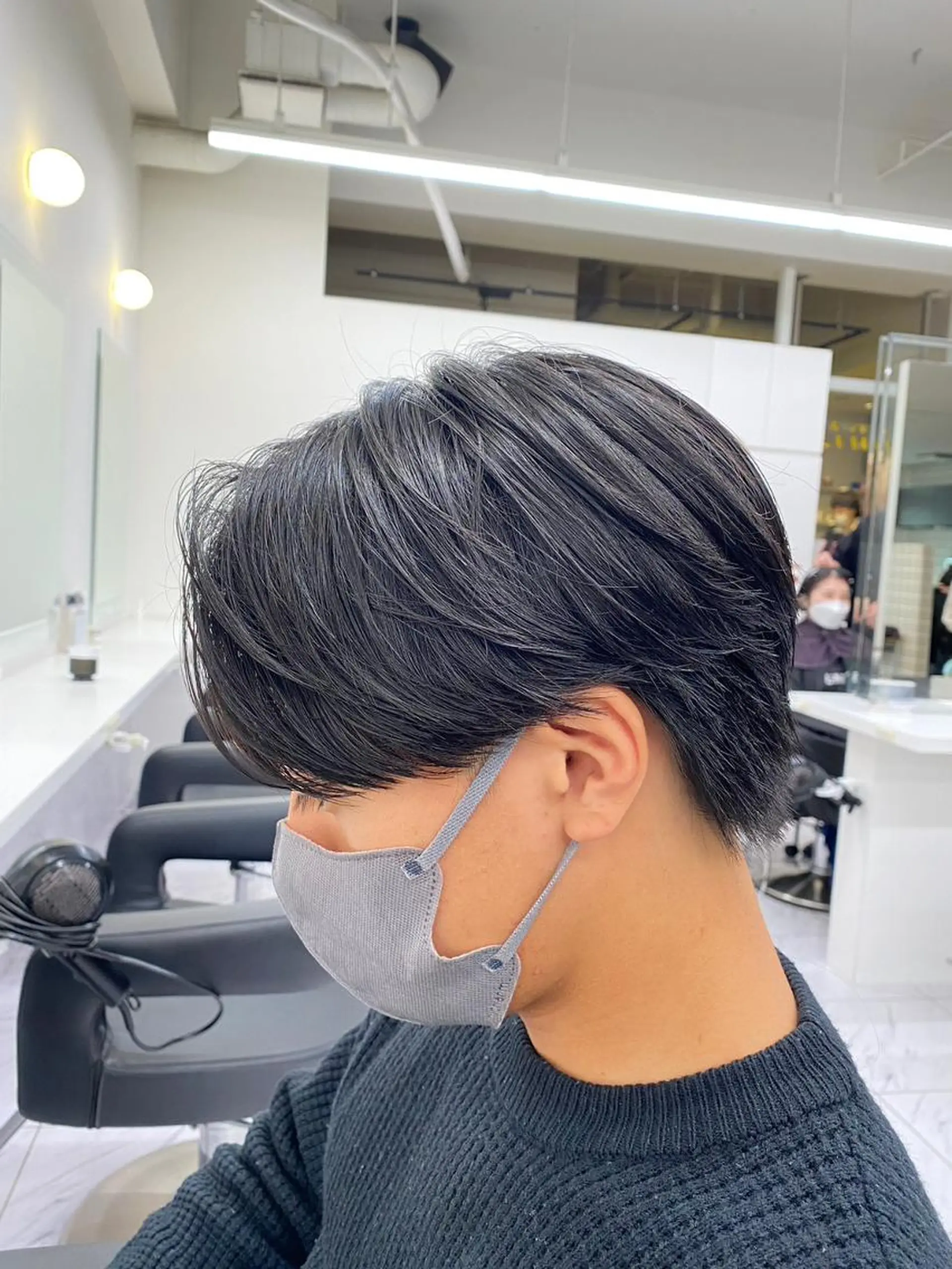 メンズ 韓国うる艶ベージュ 🤎まなかのヘアスタイル