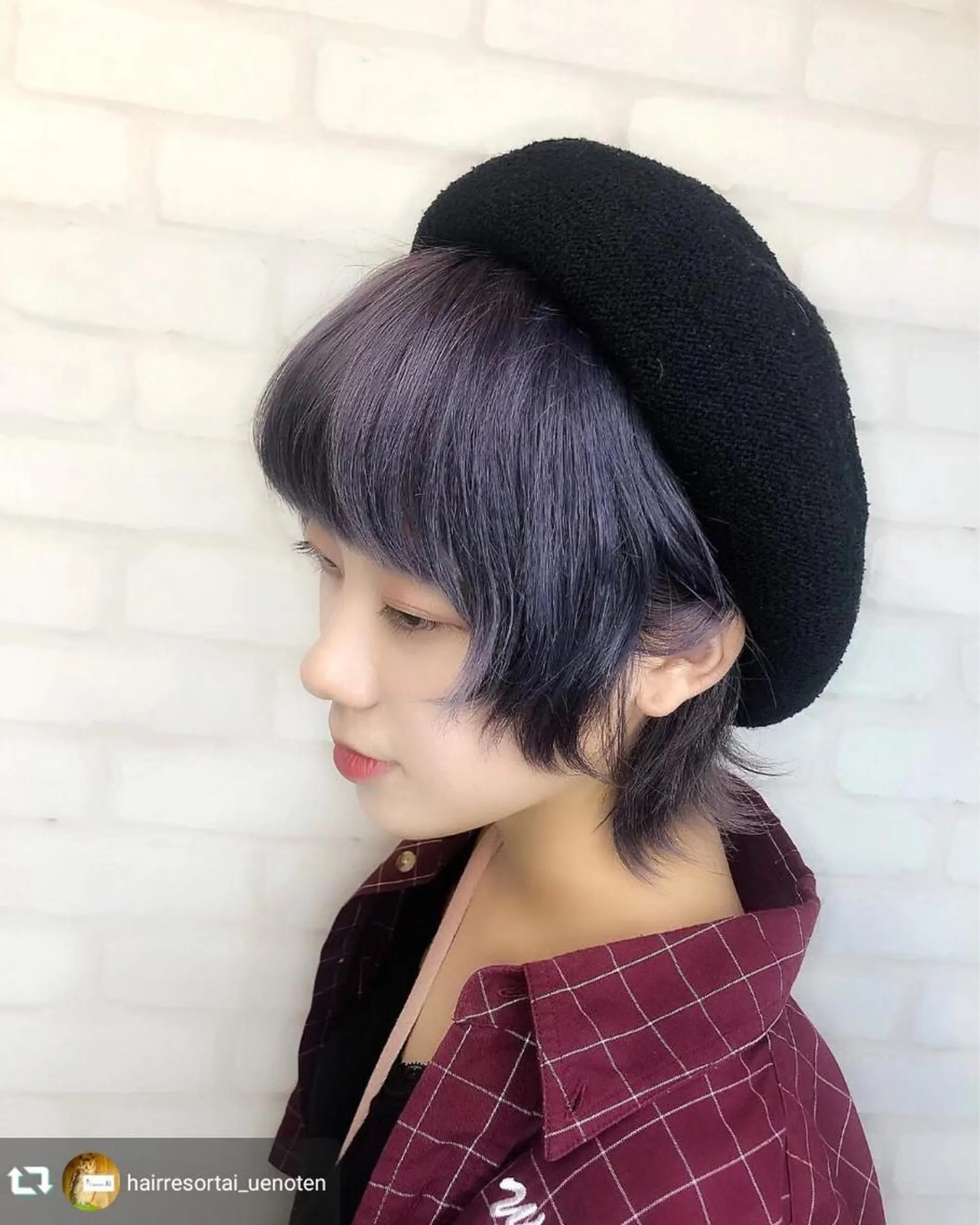 ミディアム カラー メッシュ&パーマ特化 🔥山田雄大🔥のヘアスタイル