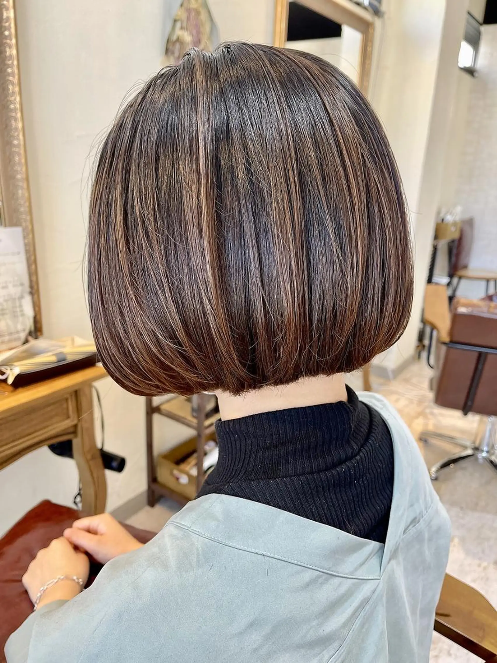 ミディアム ヘアカラー hairresort Quariaのヘアスタイル